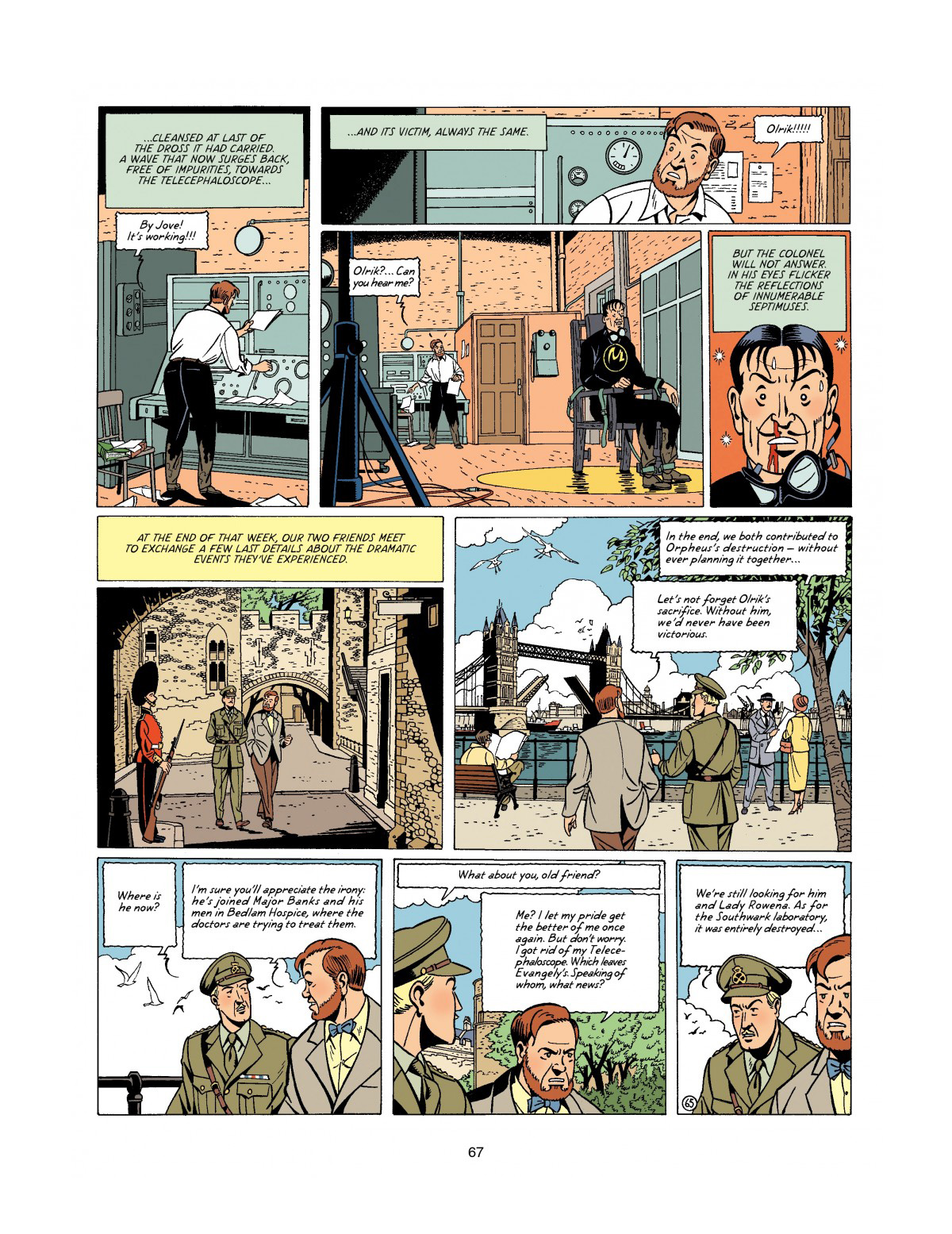 Read online Blake & Mortimer comic -  Issue #20 - 67