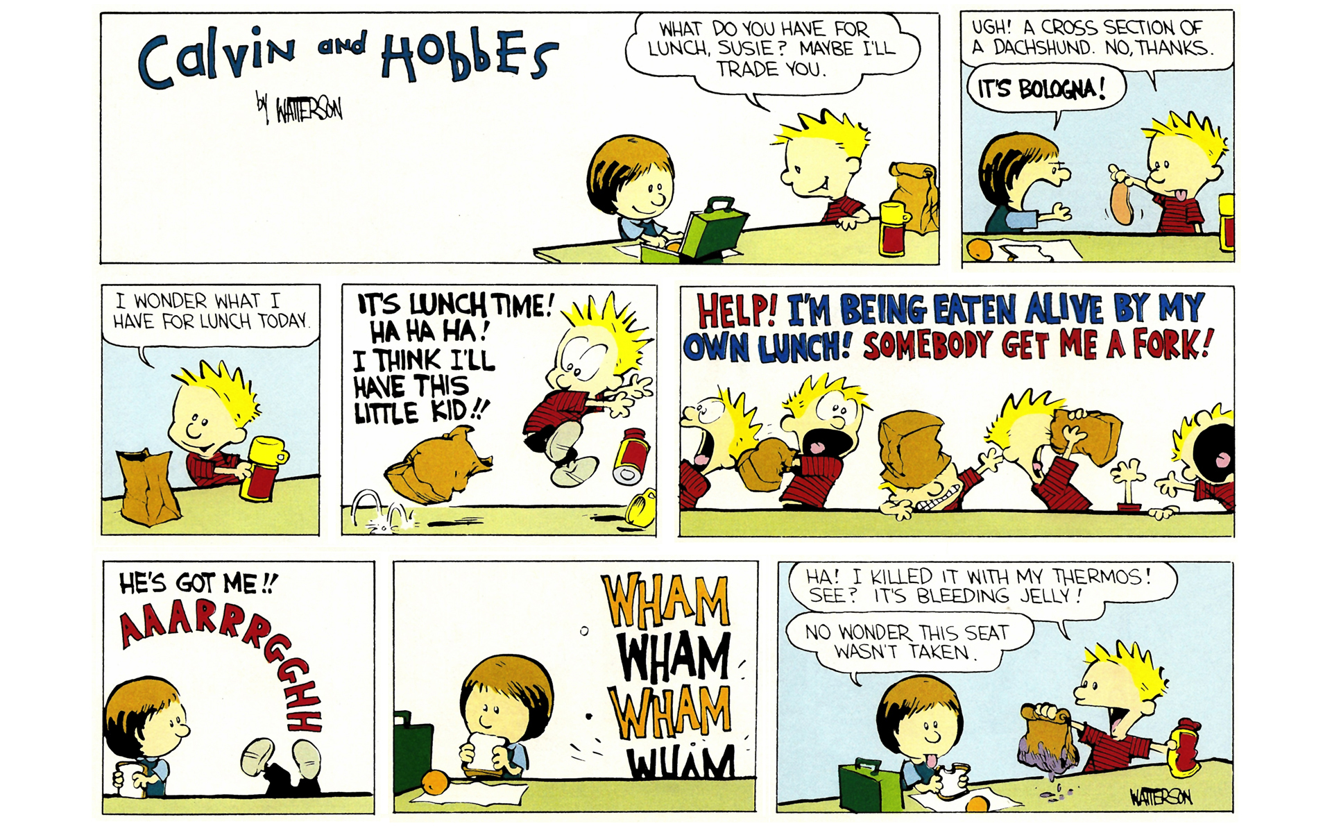 Read online Calvin and Hobbes comic -  Issue #1 - 85