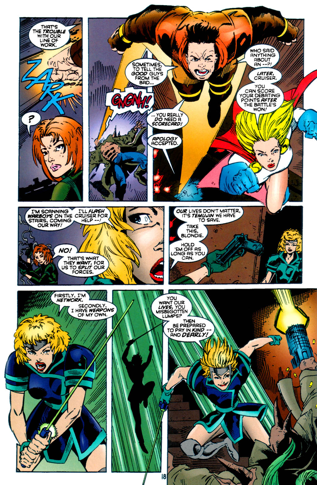 Read online Sovereign Seven comic -  Issue #32 - 18