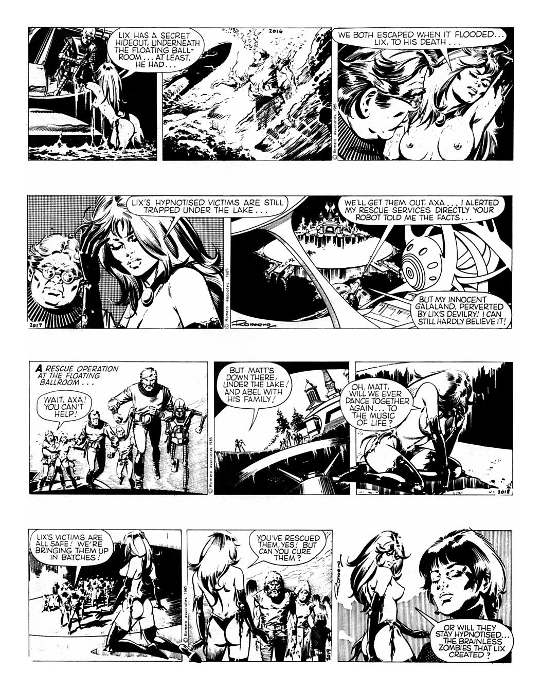 Read online Axa comic -  Issue #9 - 29