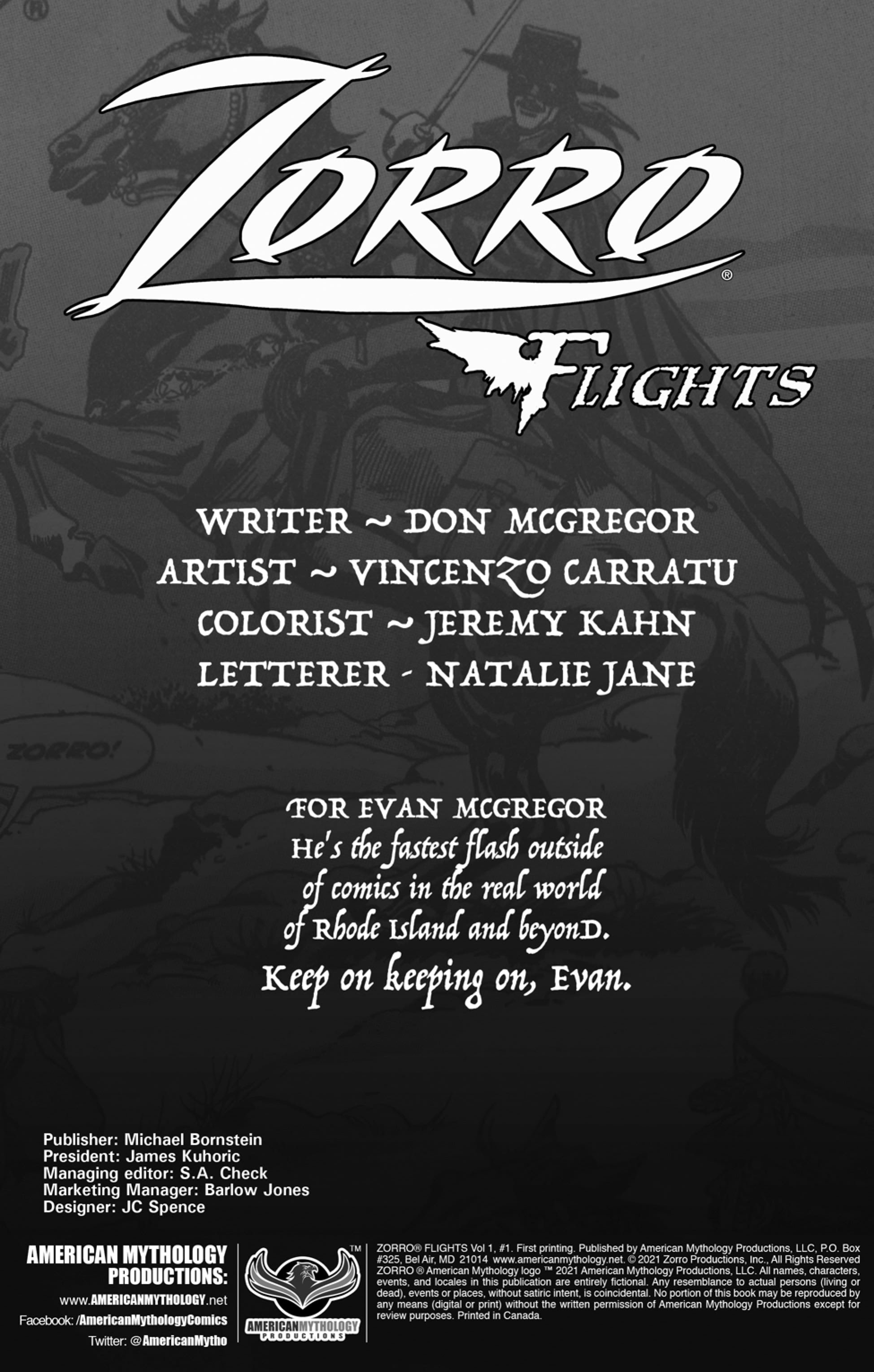 Read online Zorro Flights comic -  Issue #1 - 2