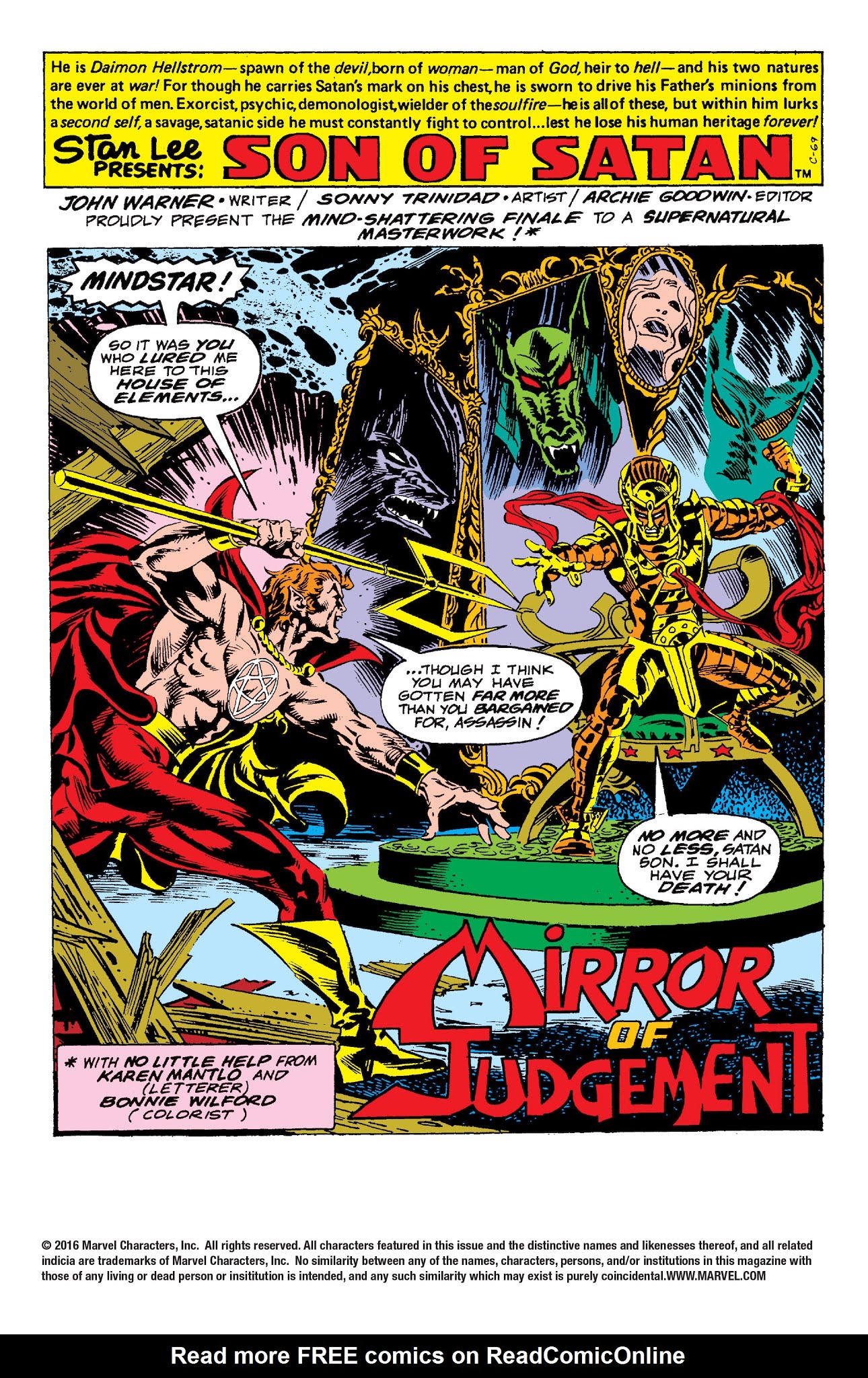 Read online Son of Satan Classic comic -  Issue # TPB (Part 5) - 41