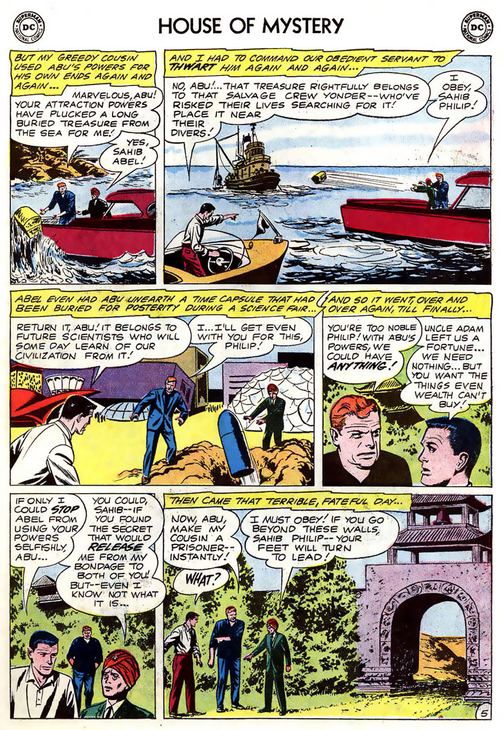 Read online House of Mystery (1951) comic -  Issue #116 - 7