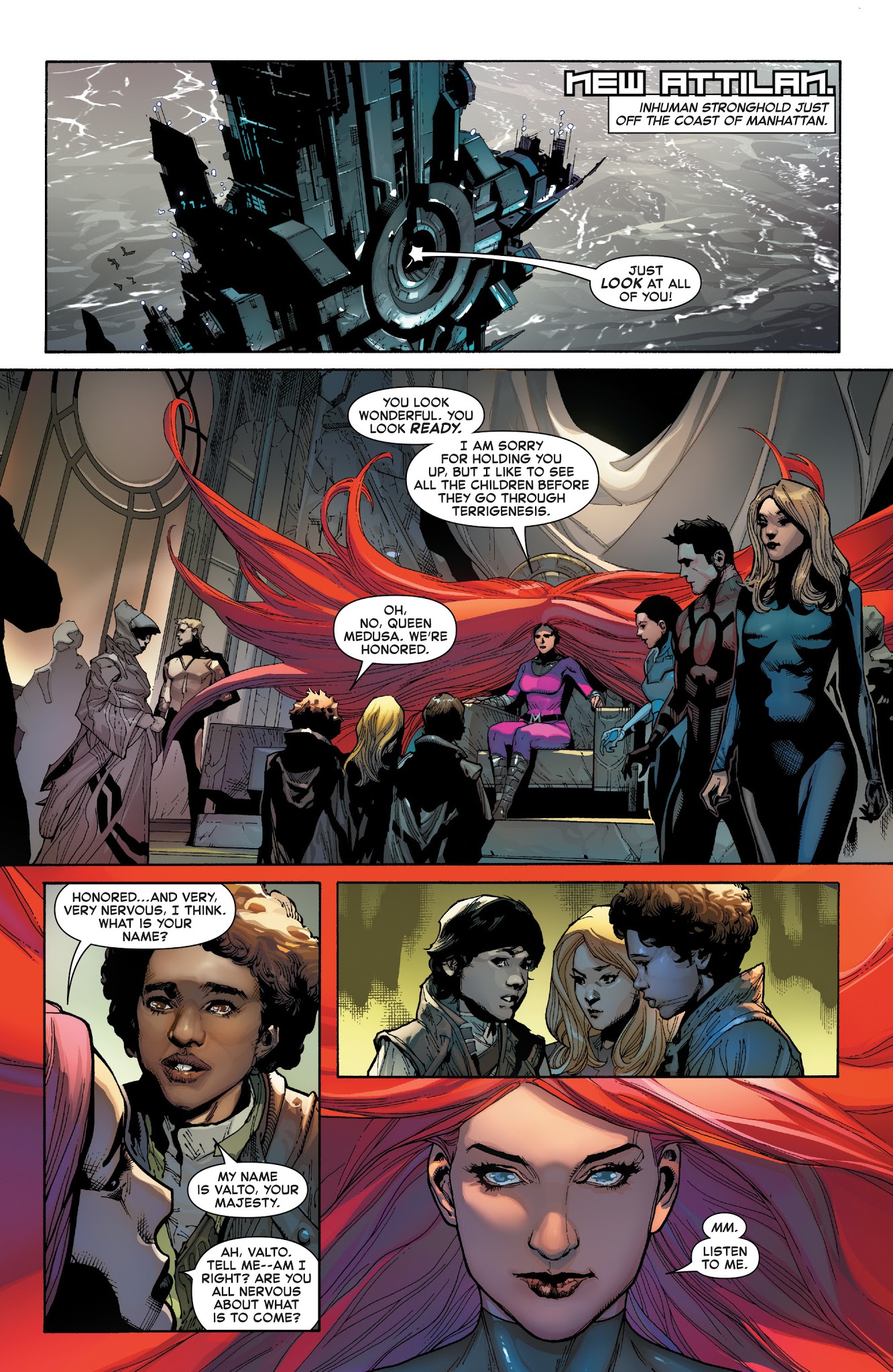 Read online Inhumans Vs. X-Men comic -  Issue # _TPB - 50