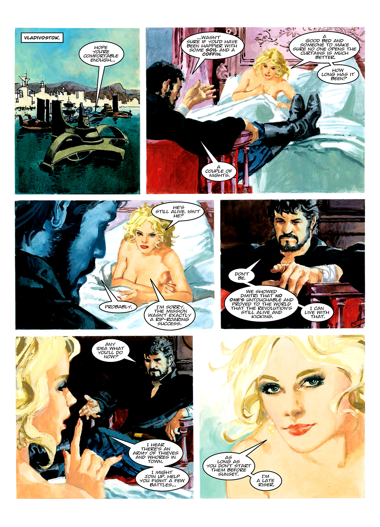 Read online Nikolai Dante comic -  Issue # TPB 10 - 182