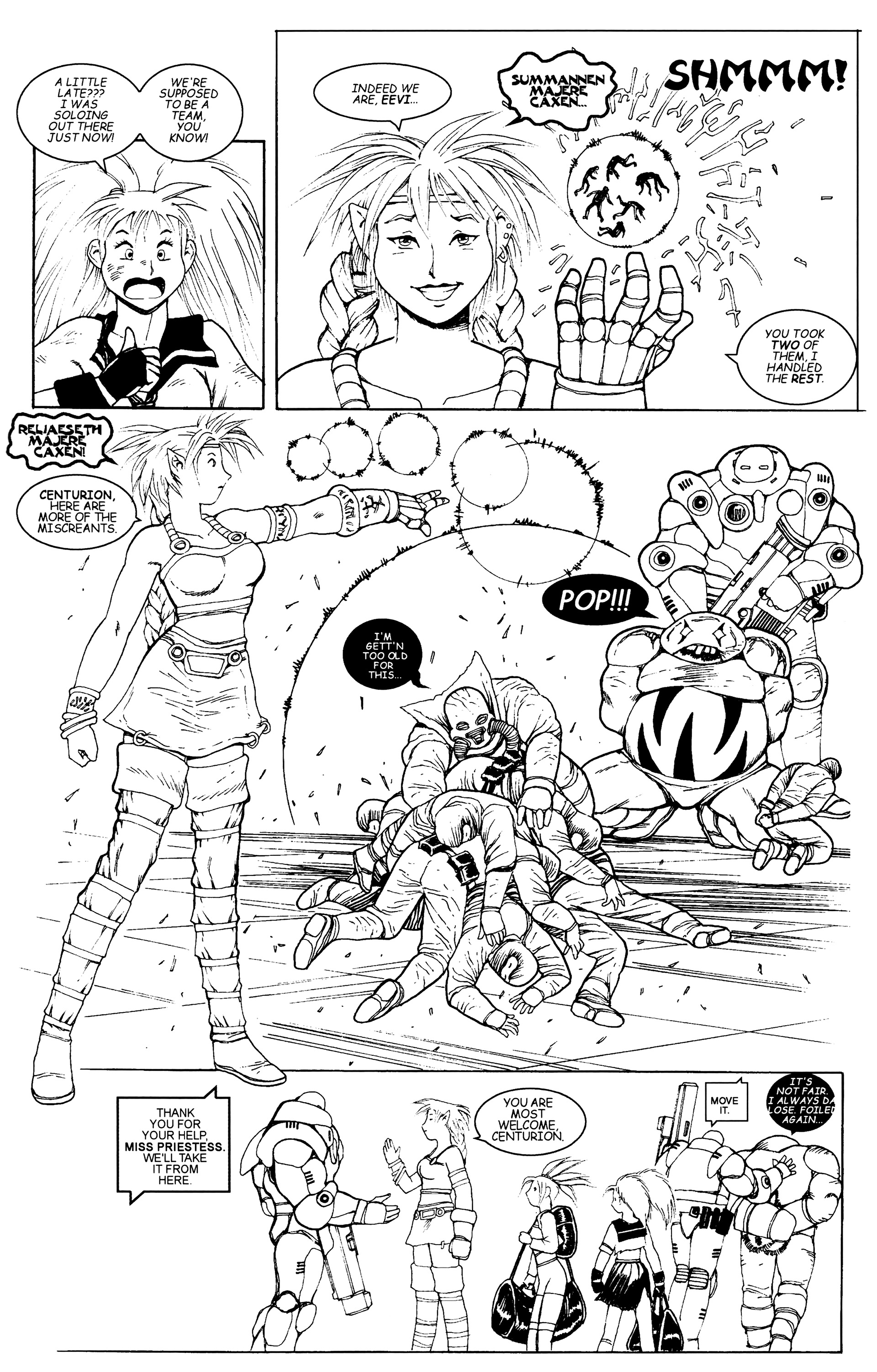 Read online Battle Girlz comic -  Issue #1 - 18