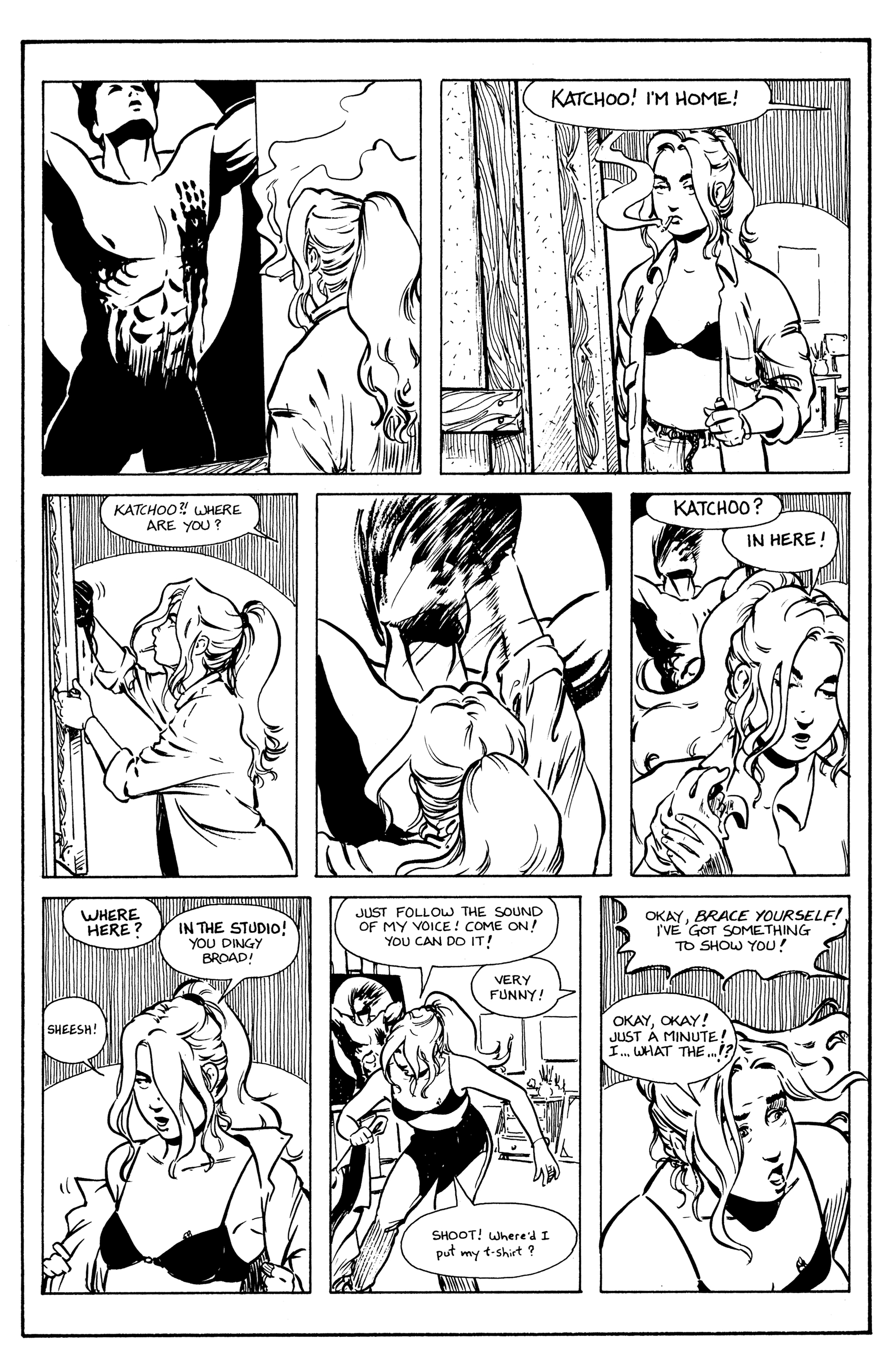 Read online Strangers in Paradise (1994) comic -  Issue #5 - 15