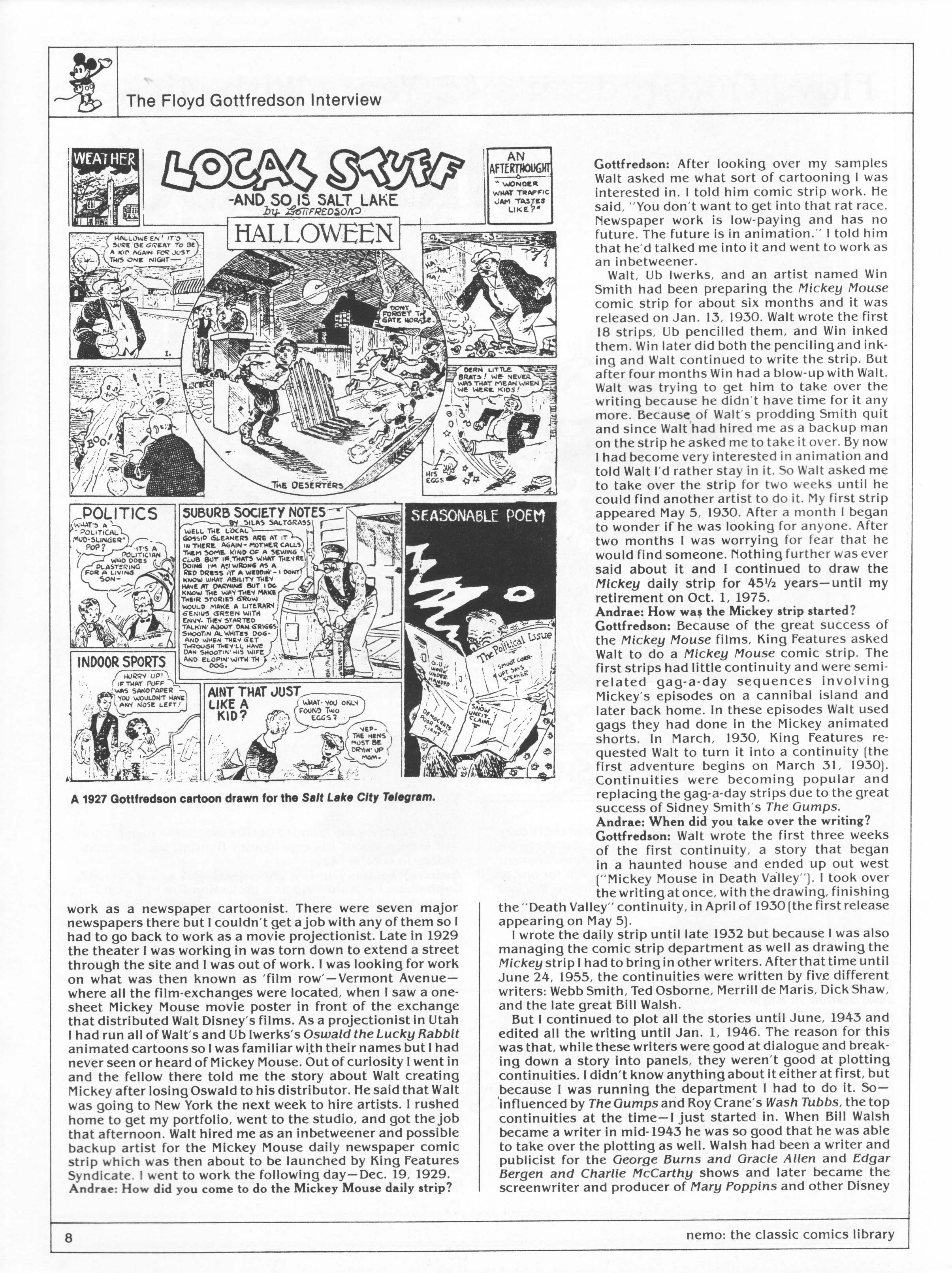 Read online Nemo: The Classic Comics Library comic -  Issue #6 - 8