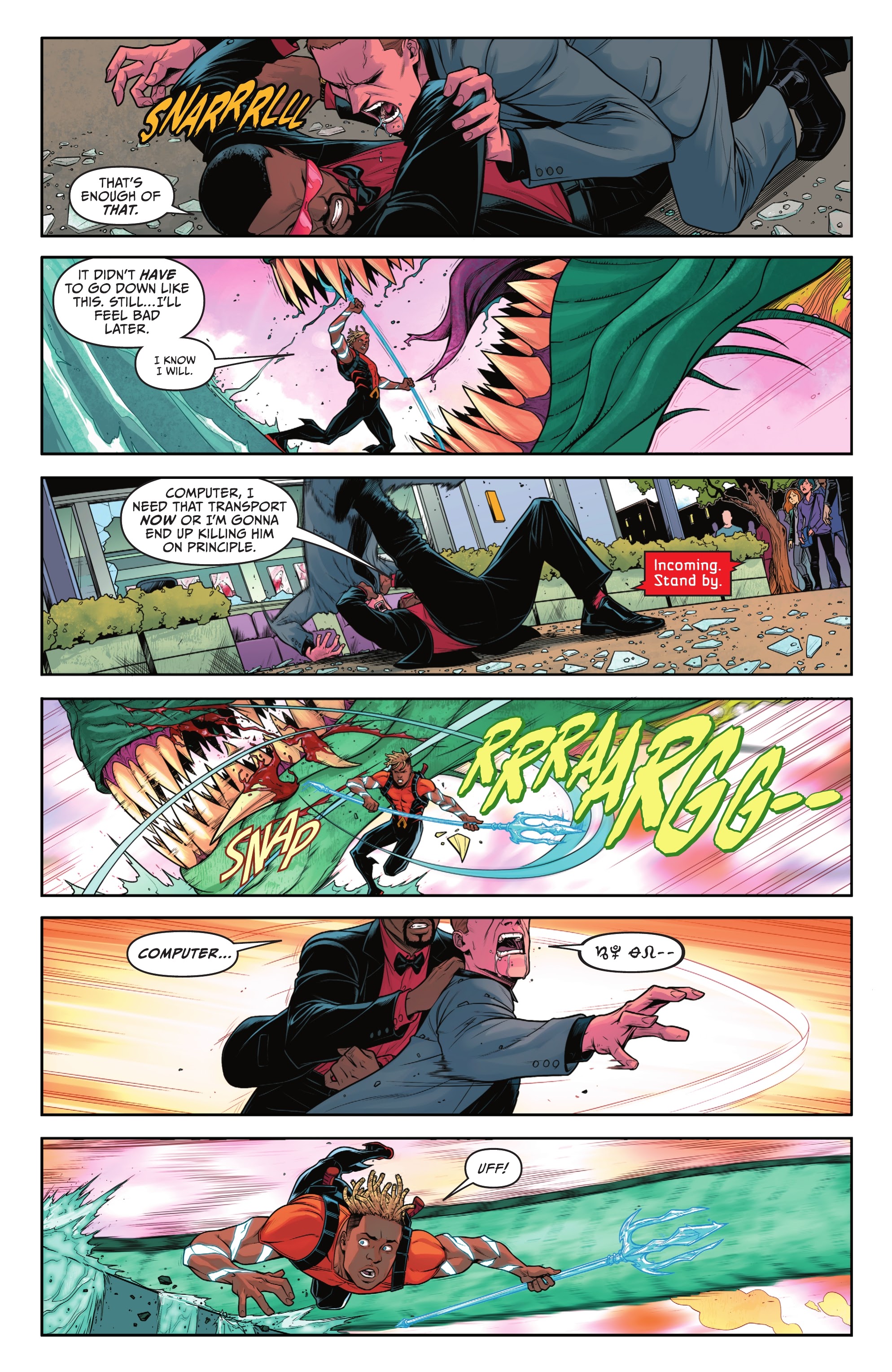 Read online Aquamen comic -  Issue #1 - 11