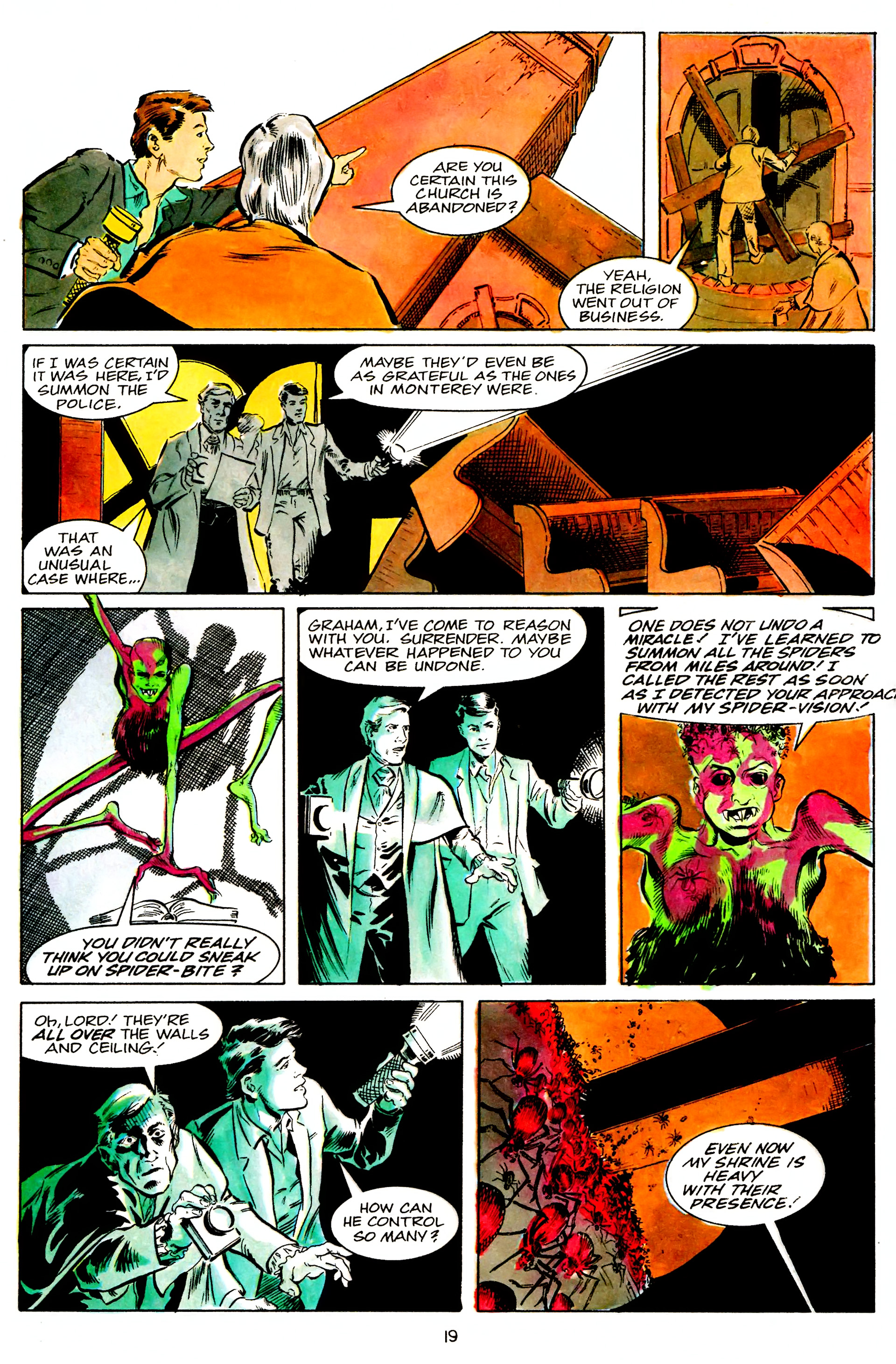Read online Fright Night (1988) comic -  Issue #5 - 21