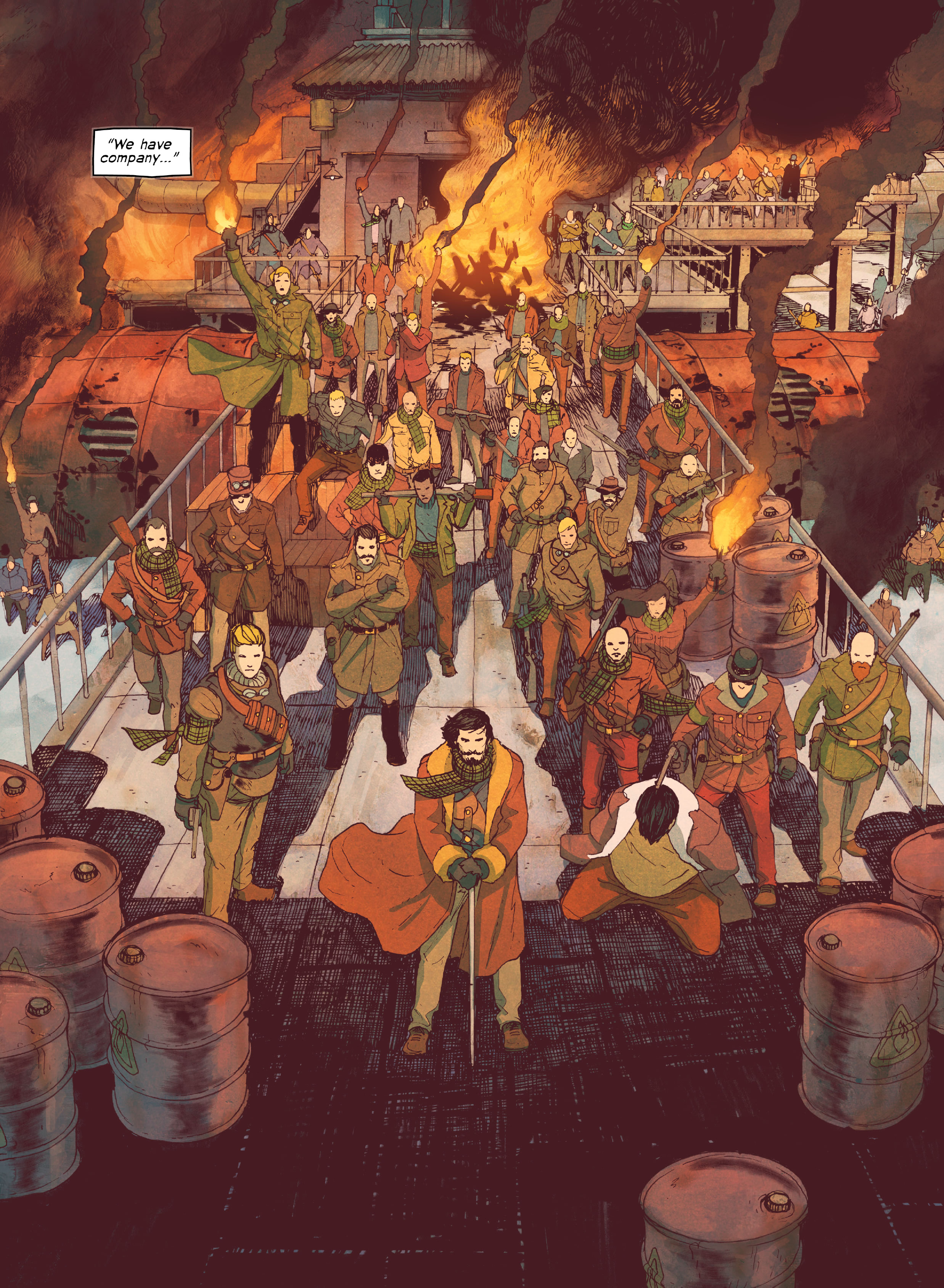 Read online Skies of Fire comic -  Issue #6 - 33