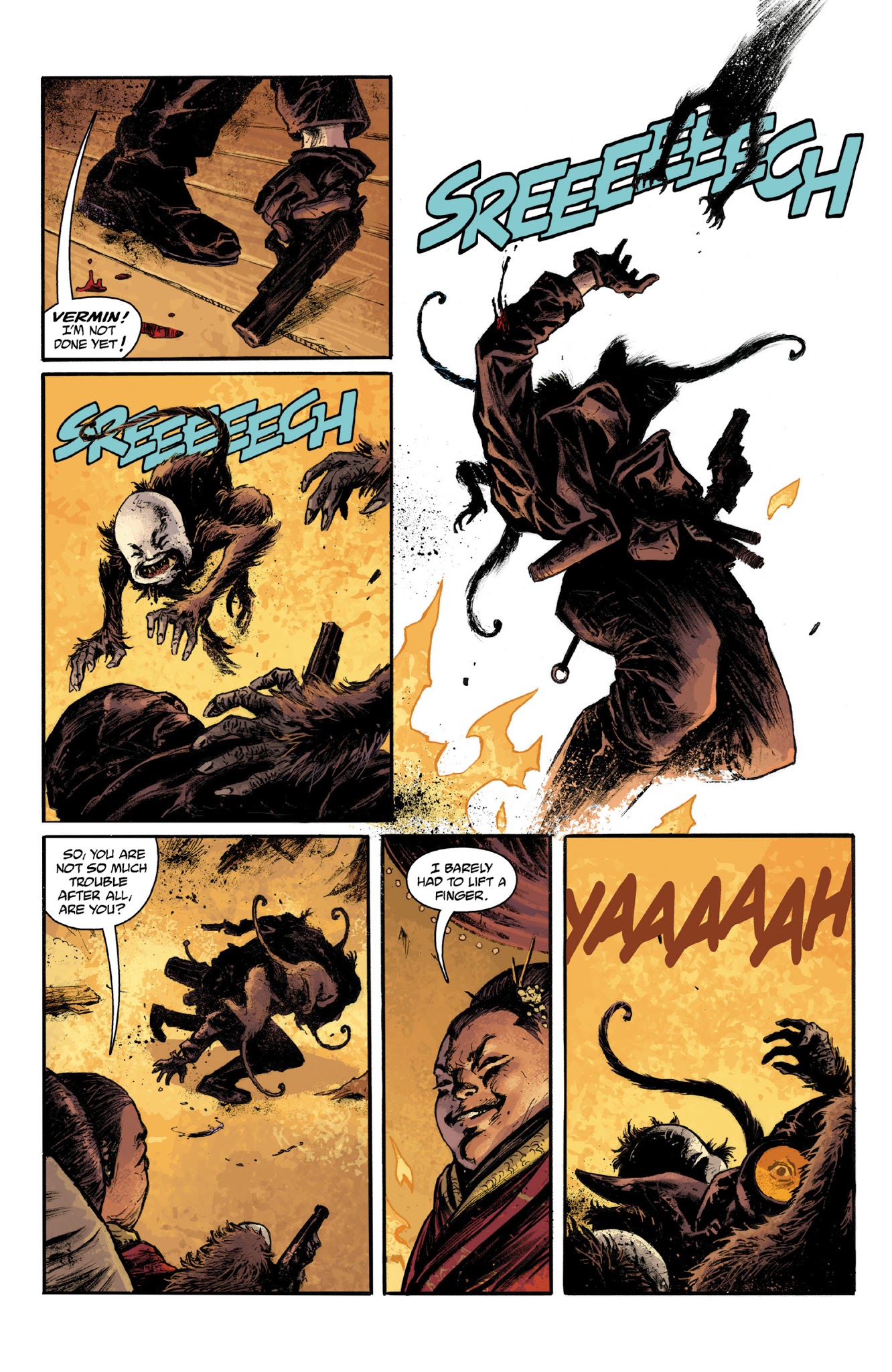 Read online Lobster Johnson: Satan Smells a Rat comic -  Issue # TPB - 91