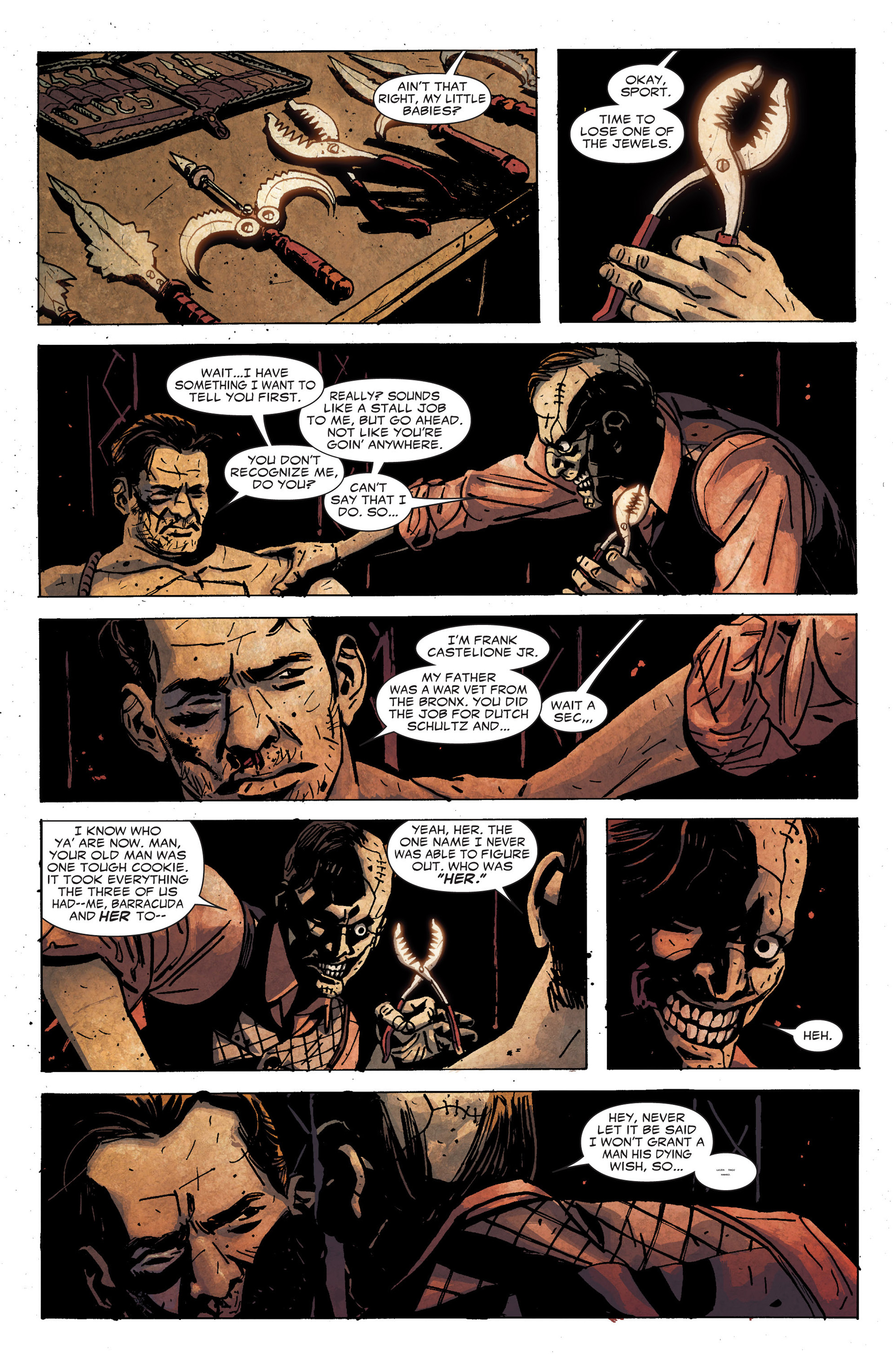 Read online Punisher Noir comic -  Issue #3 - 21