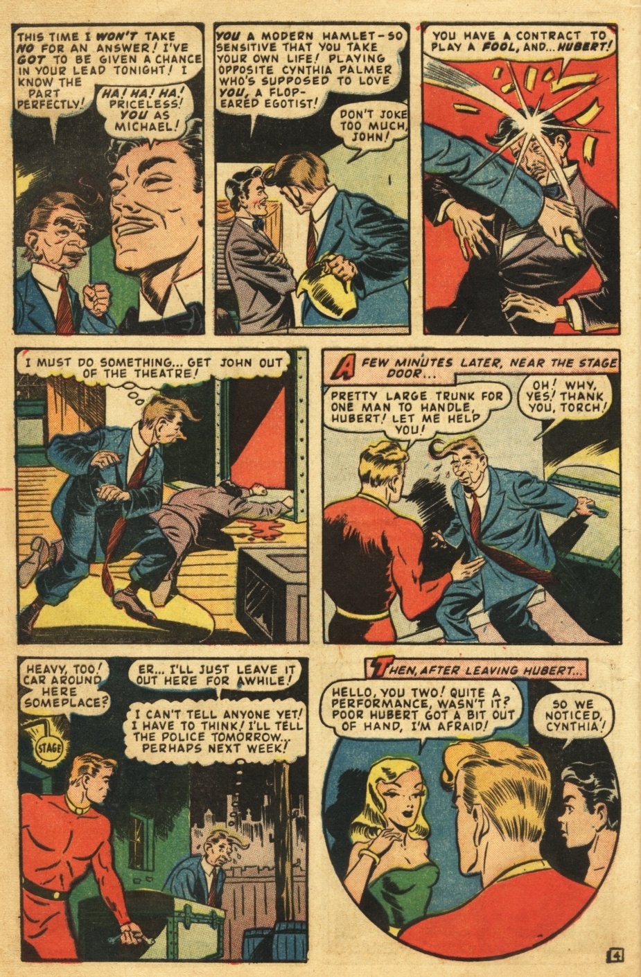 Read online The Human Torch (1940) comic -  Issue #29 - 30