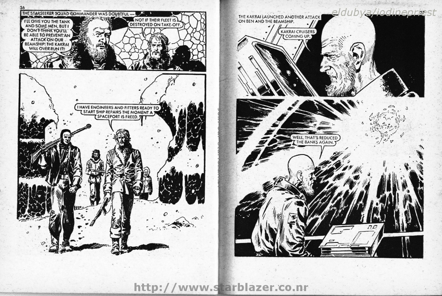 Read online Starblazer comic -  Issue #59 - 20