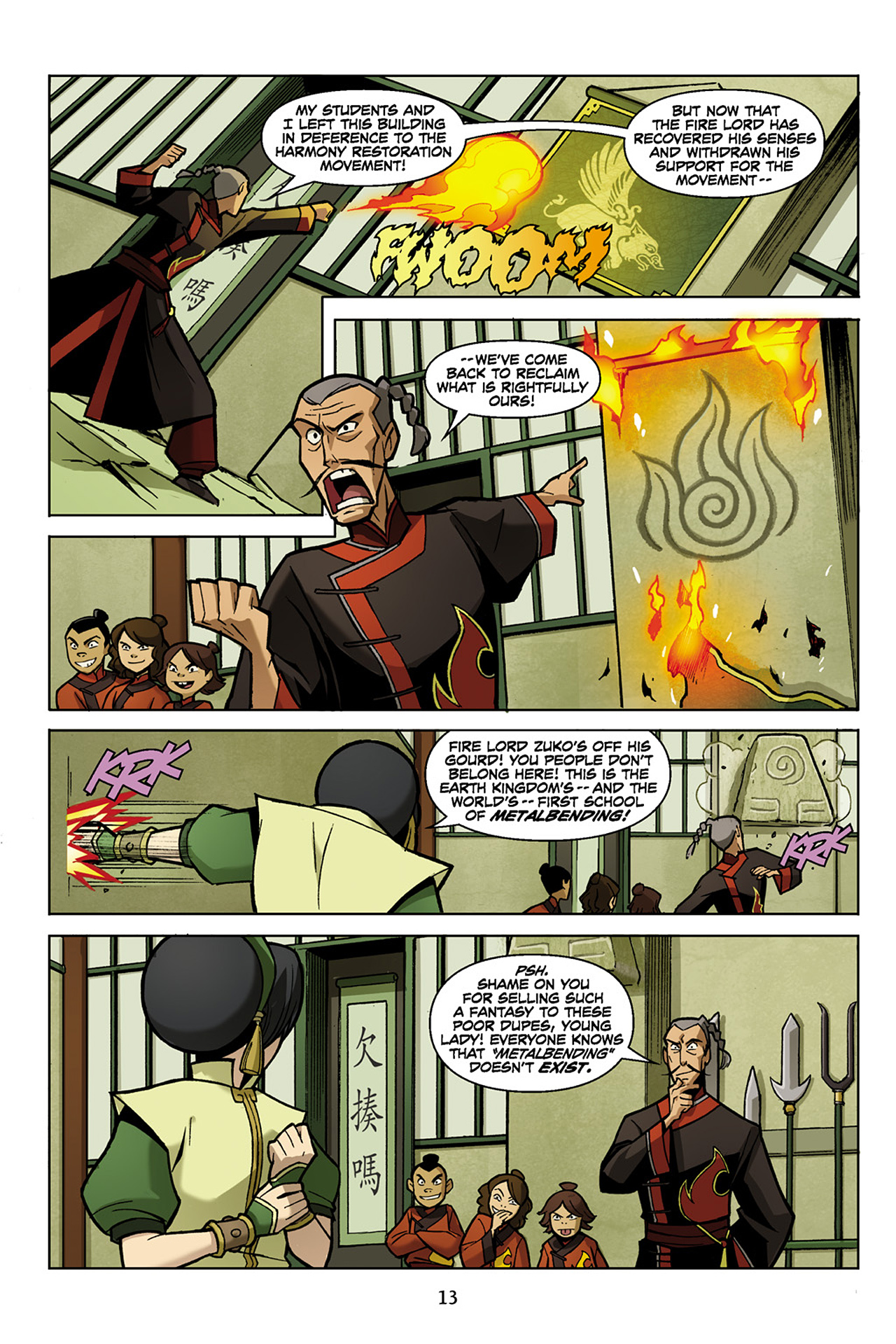 Read online Nickelodeon Avatar: The Last Airbender - The Promise comic -  Issue # Part 2 - 14