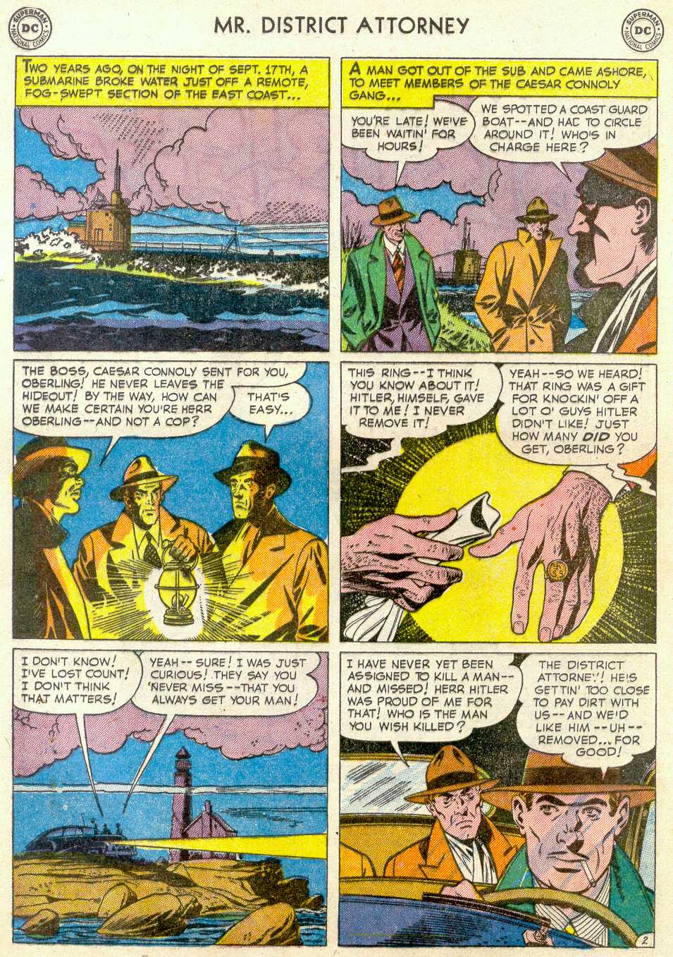 Read online Mr. District Attorney comic -  Issue #22 - 4
