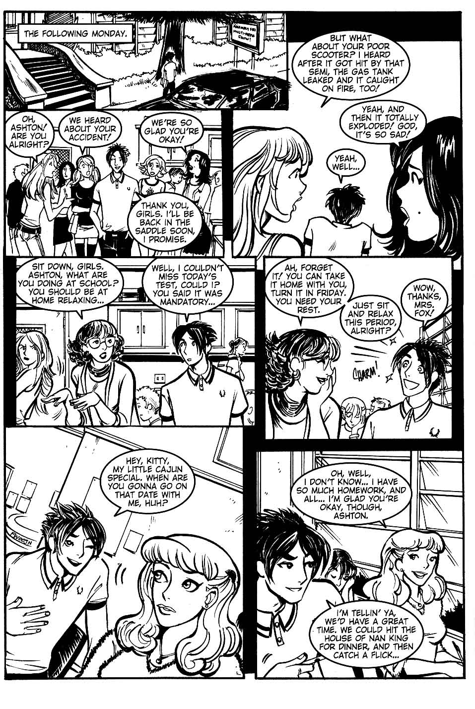 Read online Scooter Girl comic -  Issue #1 - 13