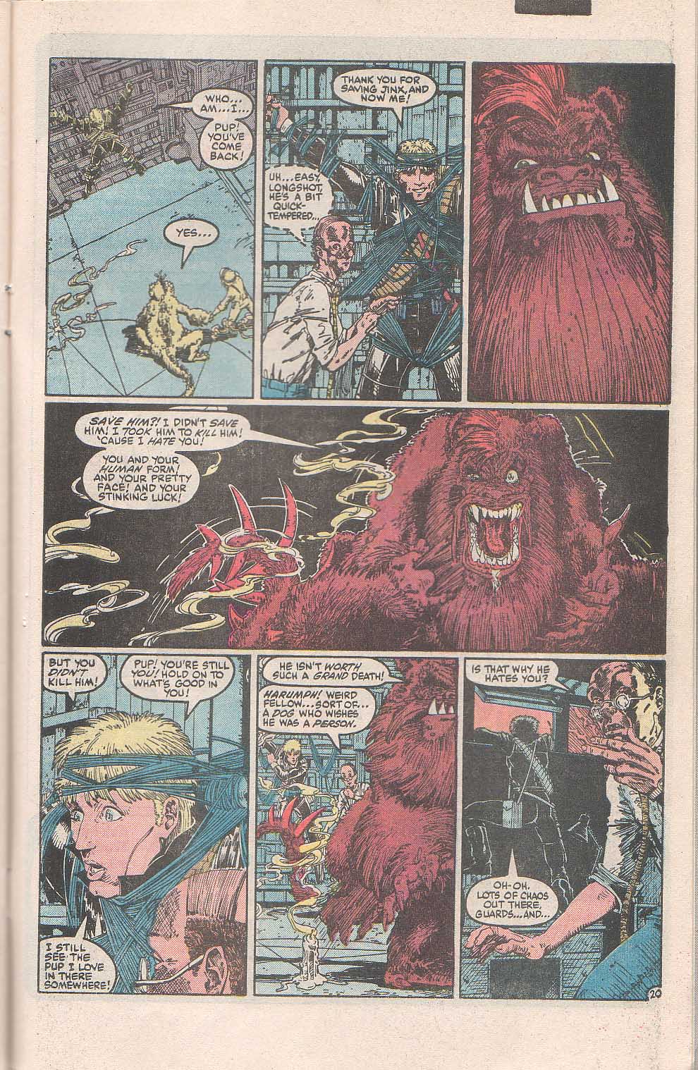 Read online Longshot (1985) comic -  Issue #3 - 21