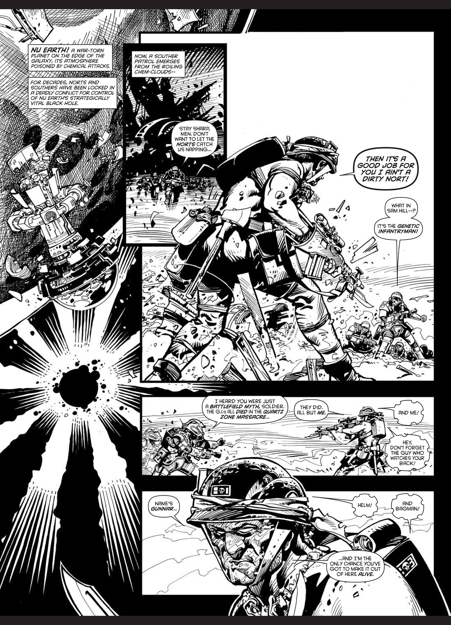 Read online Rogue Trooper: Tales of Nu-Earth comic -  Issue # TPB 4 - 269