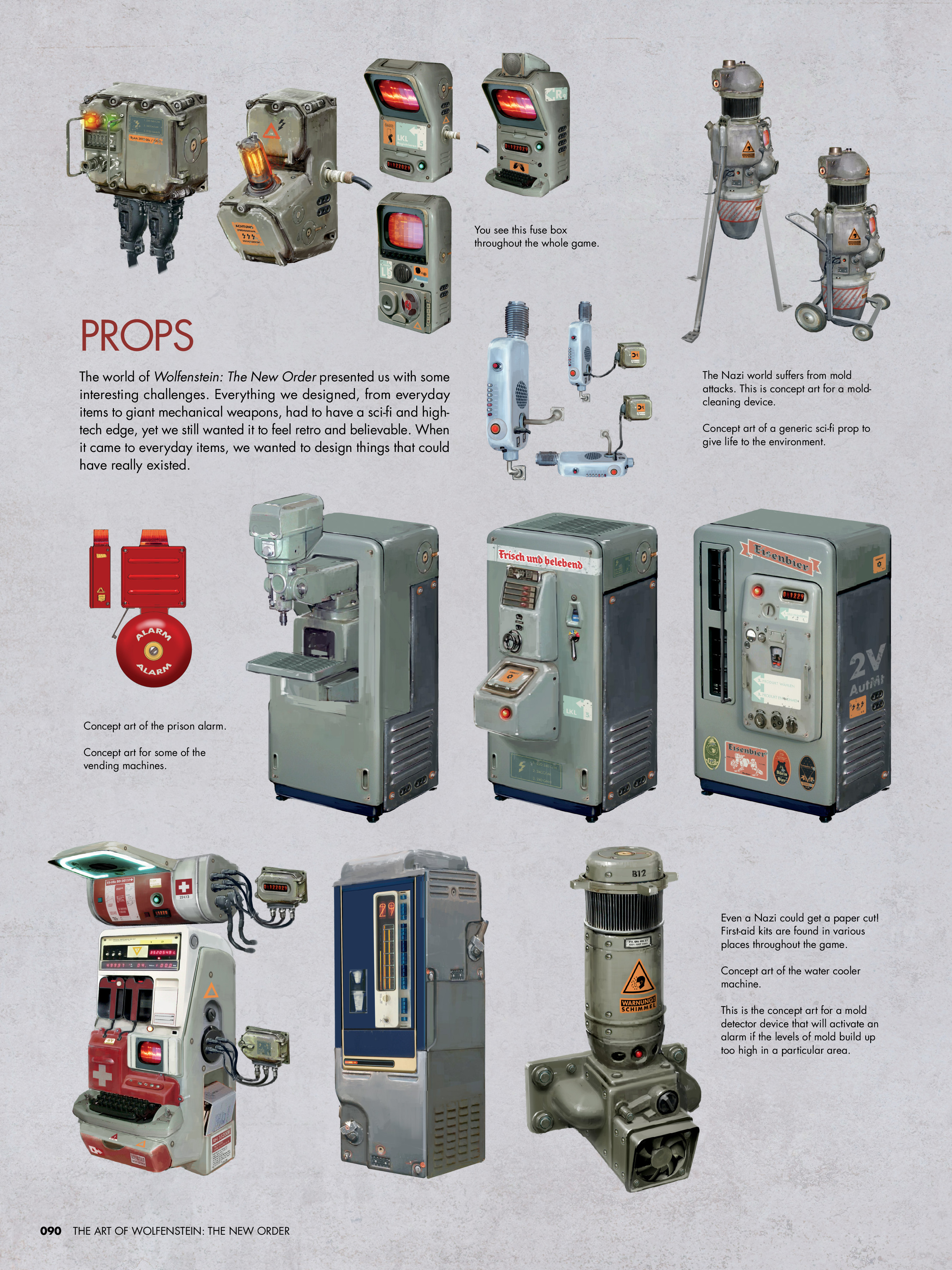 Read online The Art of Wolfenstein: The New Order comic -  Issue # TPB (Part 1) - 85