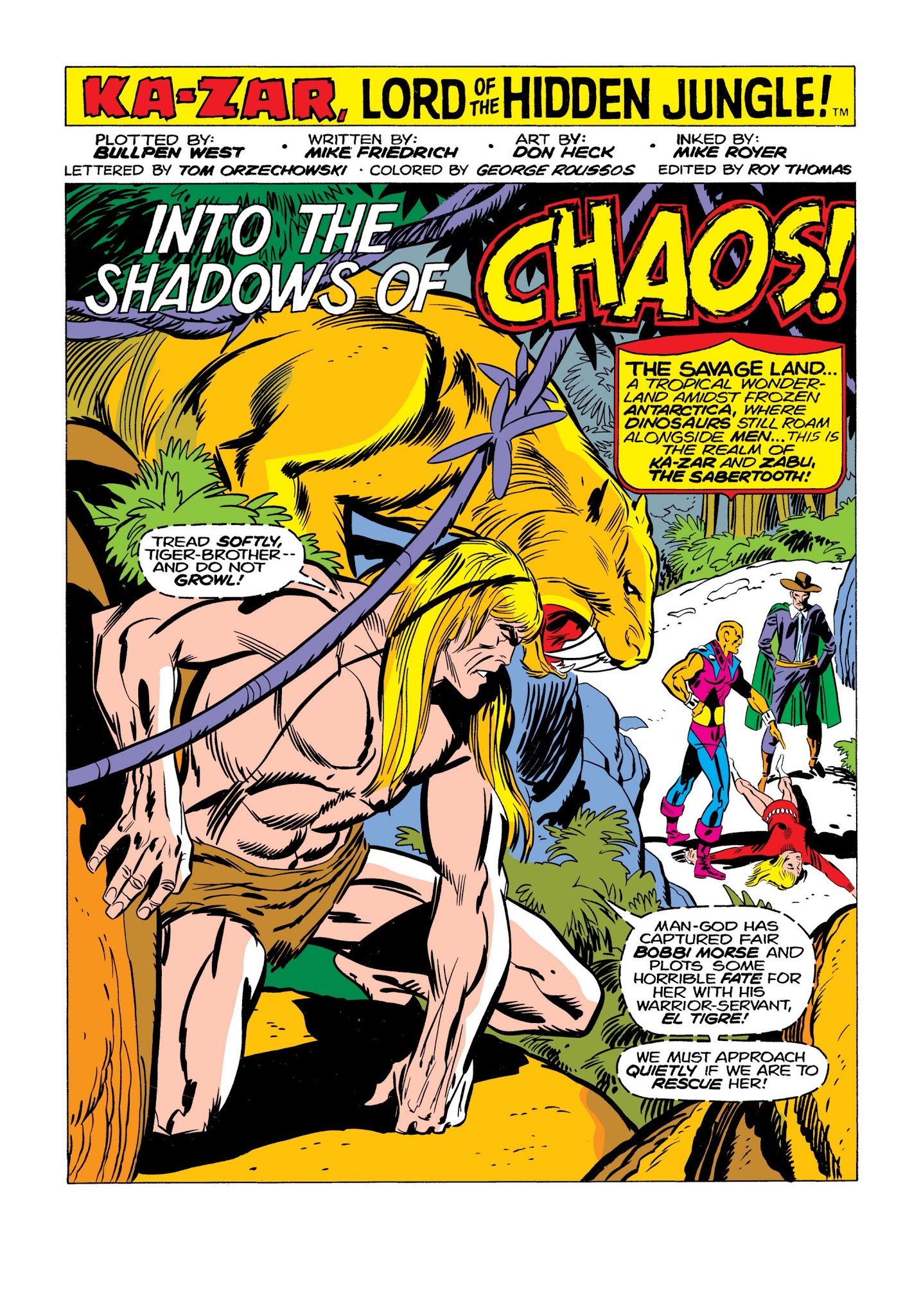 Read online Marvel Masterworks: Ka-Zar comic -  Issue # TPB 2 (Part 3) - 56