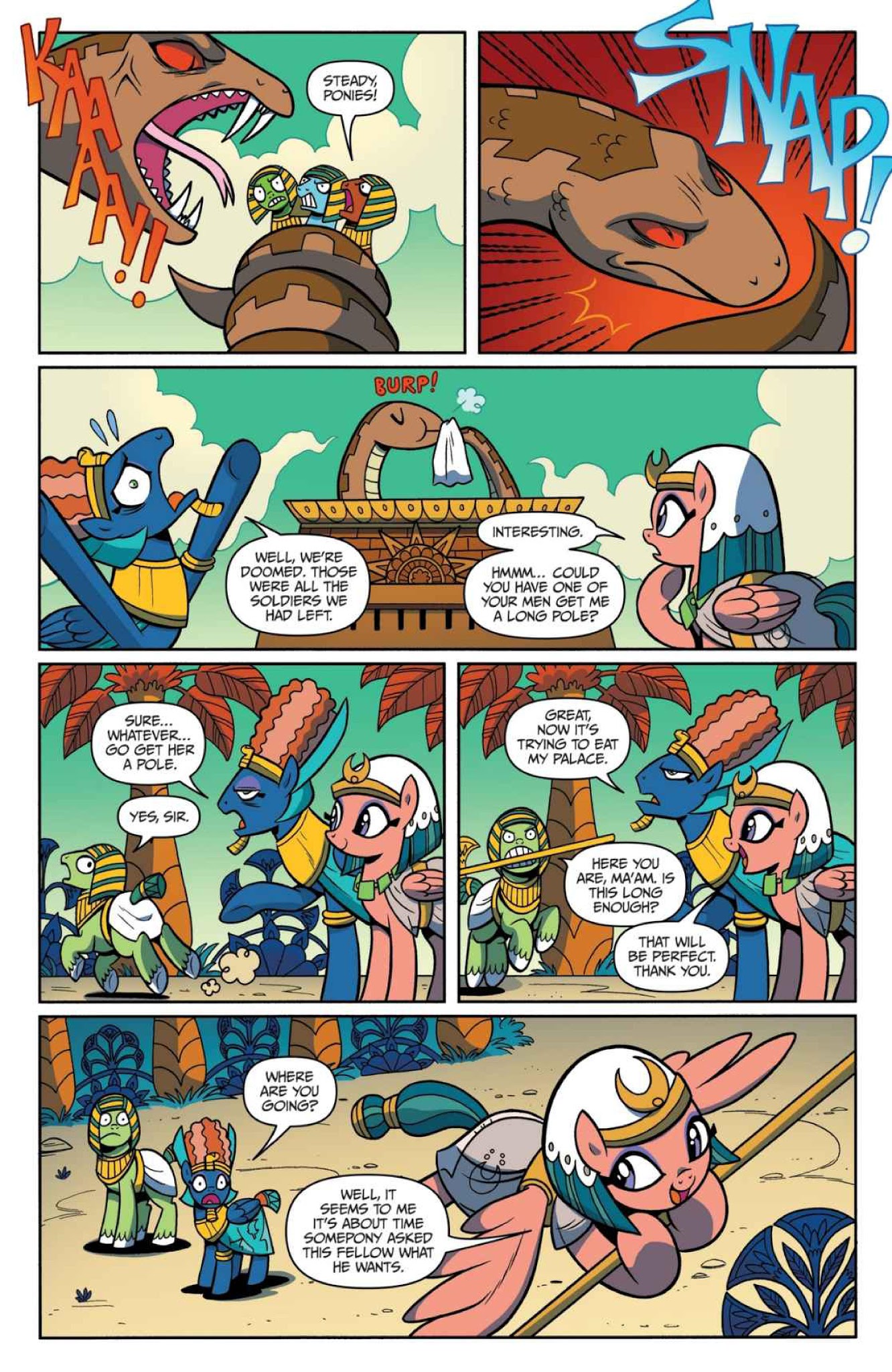 Read online My Little Pony: Legends of Magic comic -  Issue #5 - 11