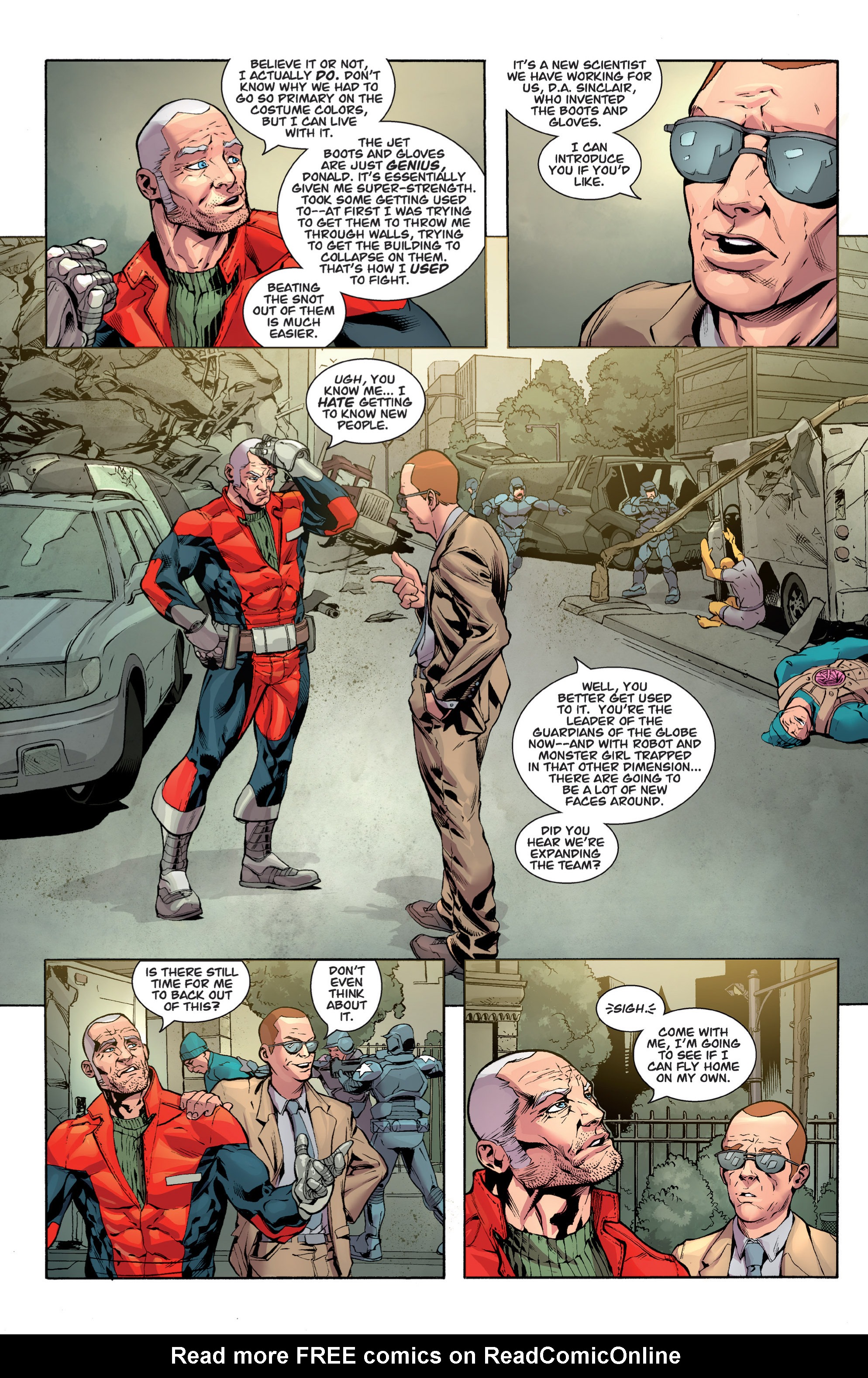 Read online Guarding the Globe (2010) comic -  Issue # _TPB - 12