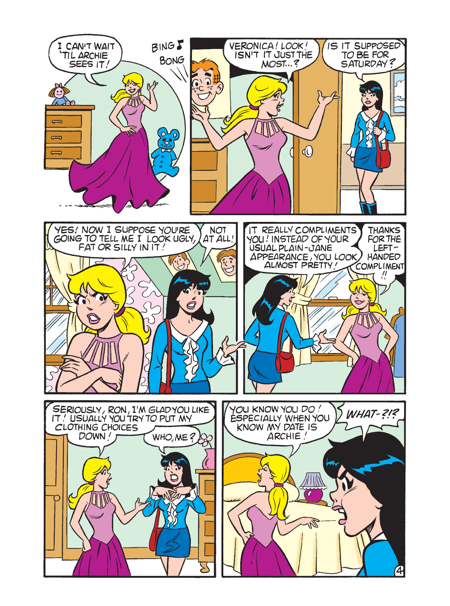 Read online Betty and Veronica Digest Magazine comic -  Issue #177 - 18