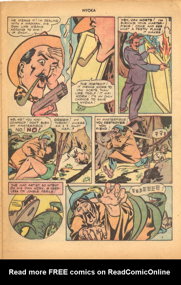 Read online Nyoka the Jungle Girl (1945) comic -  Issue #18 - 21