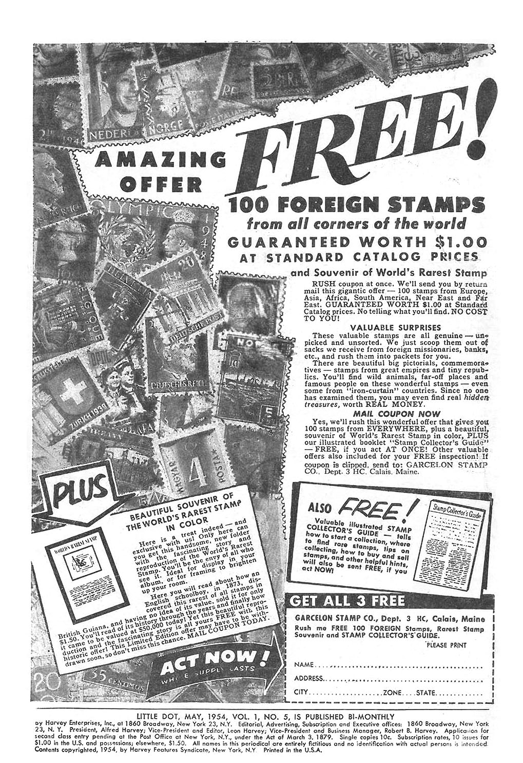 Read online Little Dot (1953) comic -  Issue #5 - 2
