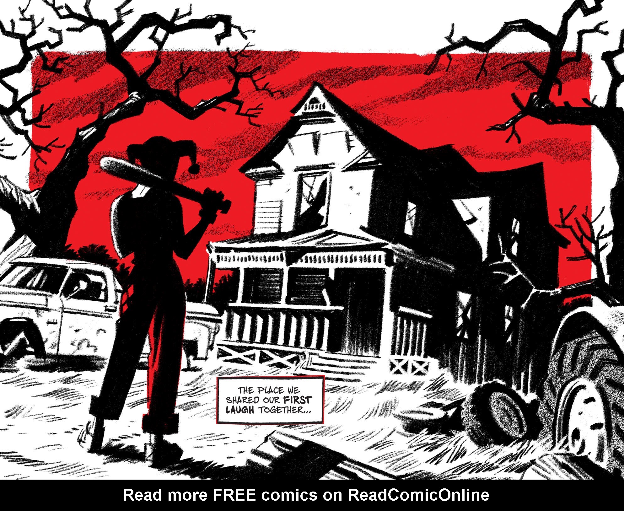 Read online Harley Quinn Black   White   Red comic -  Issue #14 - 4