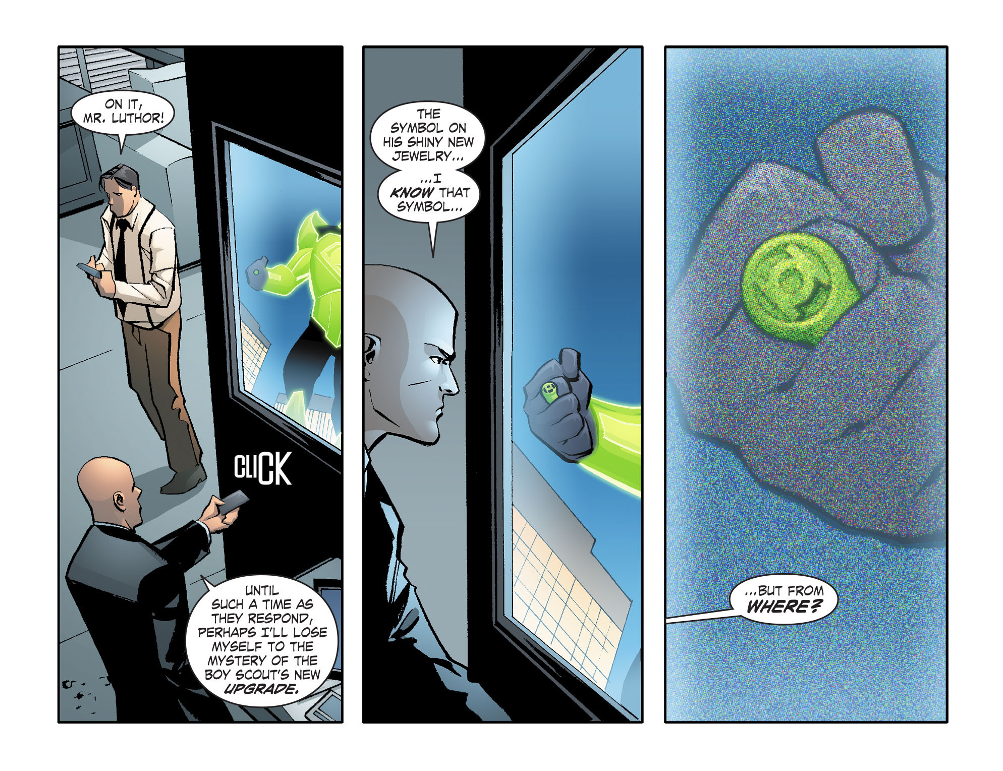 Read online Smallville: Lantern [I] comic -  Issue #4 - 6