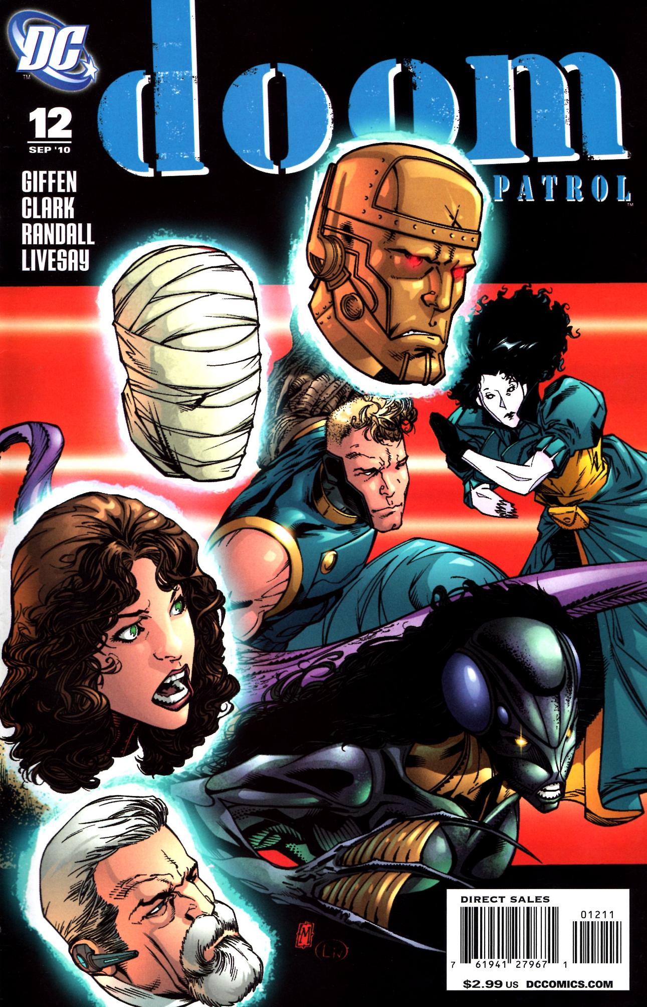 Read online Doom Patrol (2009) comic -  Issue #12 - 1