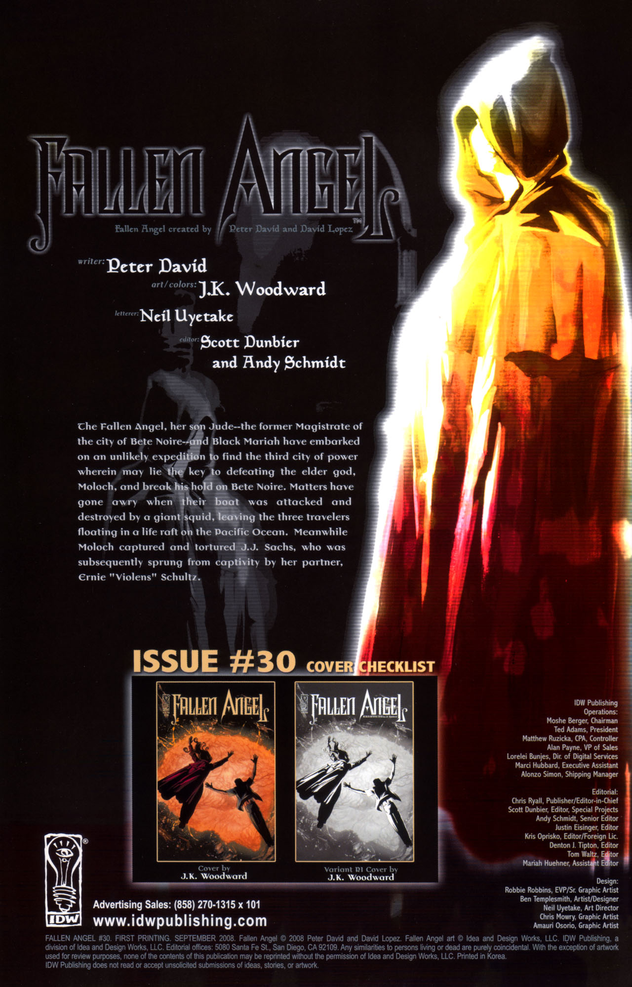 Read online Fallen Angel comic -  Issue #30 - 2