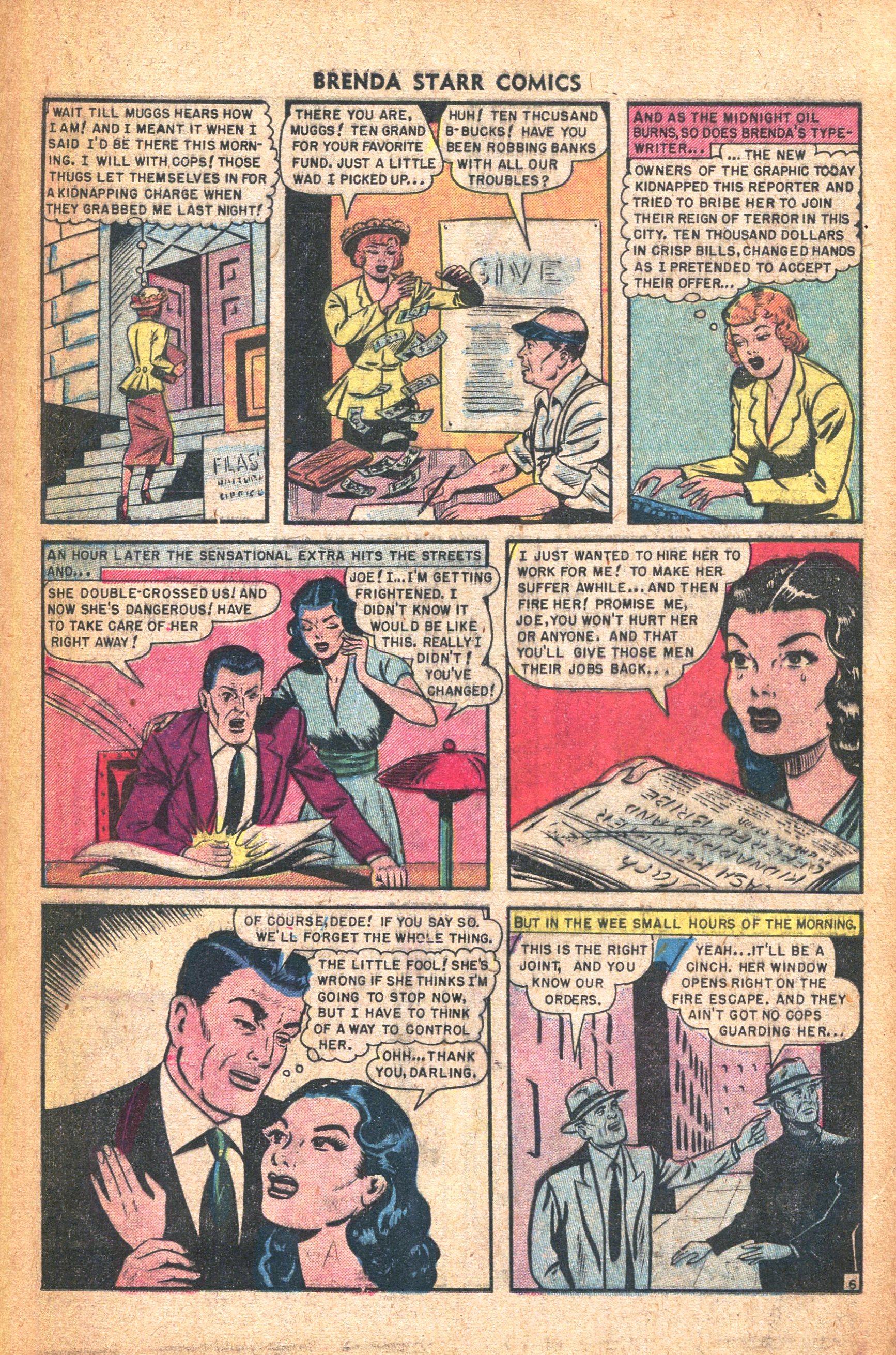 Read online Brenda Starr (1948) comic -  Issue #12 - 17