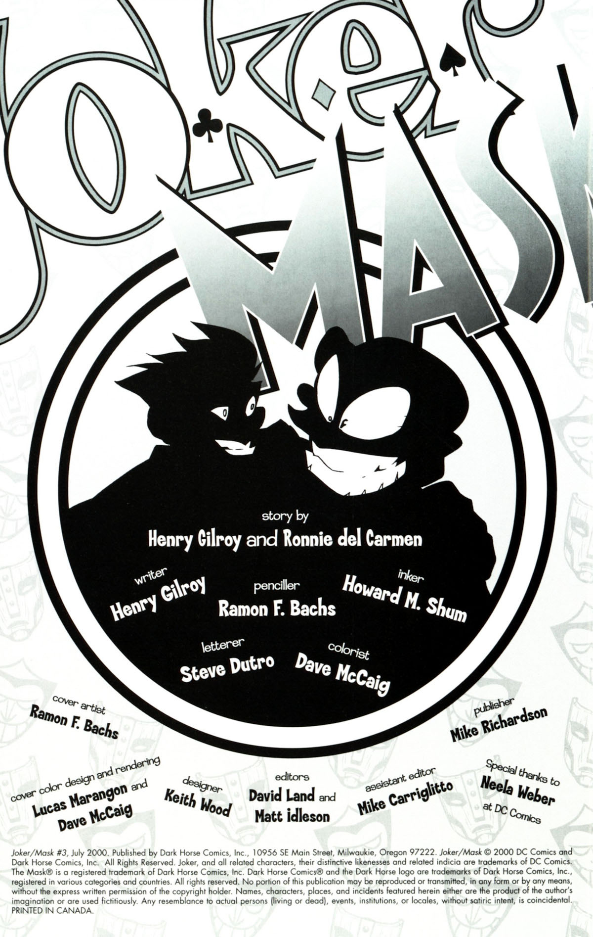 Read online Joker/Mask comic -  Issue #3 - 2