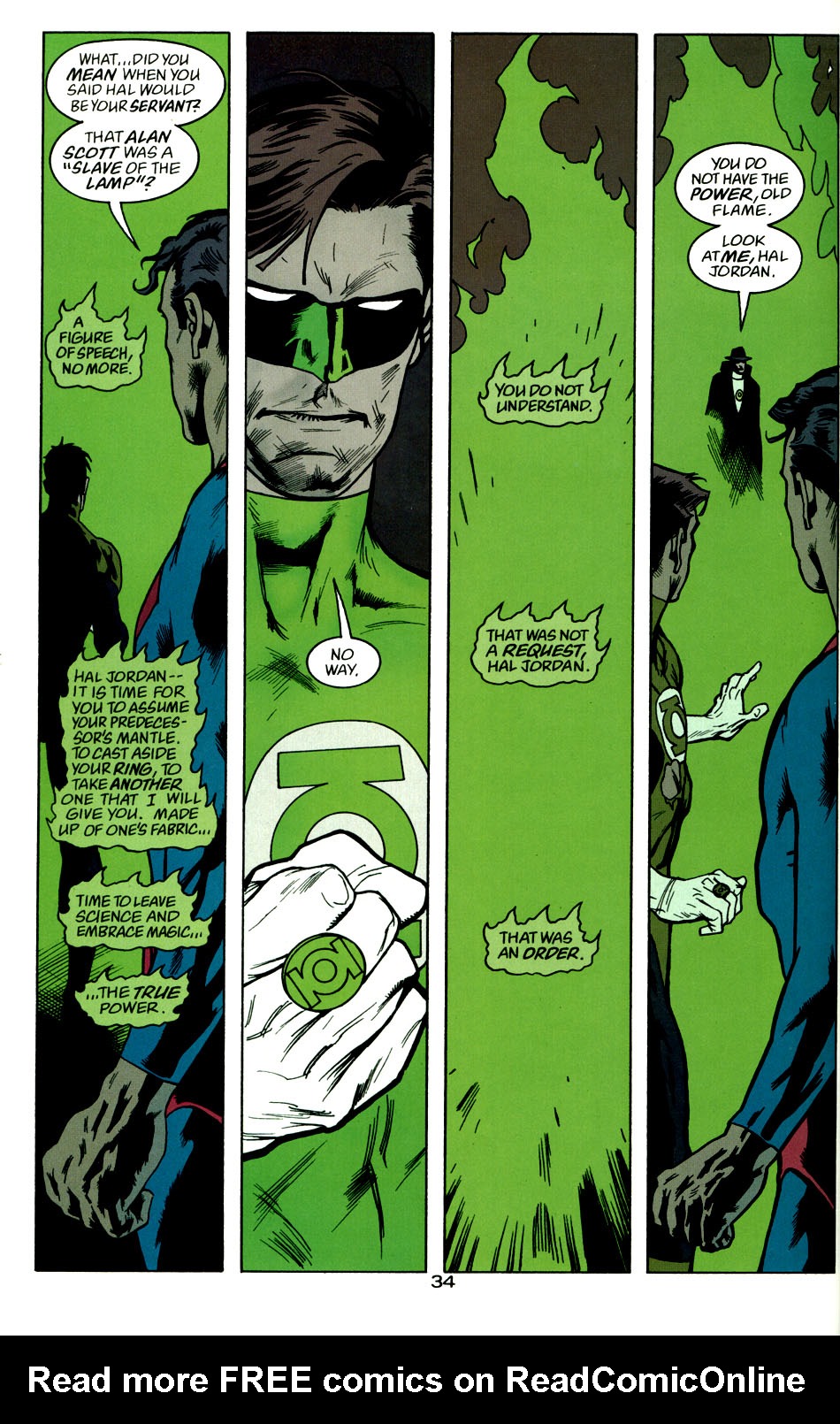 Read online Green Lantern/Superman: Legend of the Green Flame comic -  Issue # Full - 44