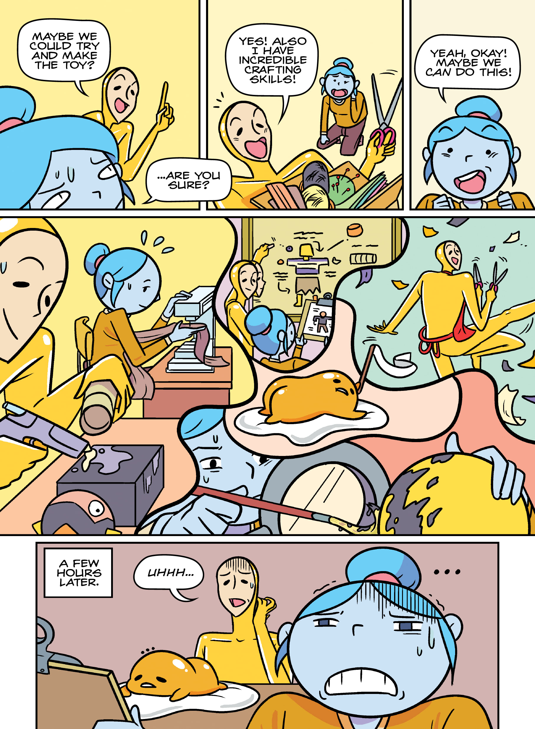 Read online Gudetama comic -  Issue # Surviving the Holidays - 26