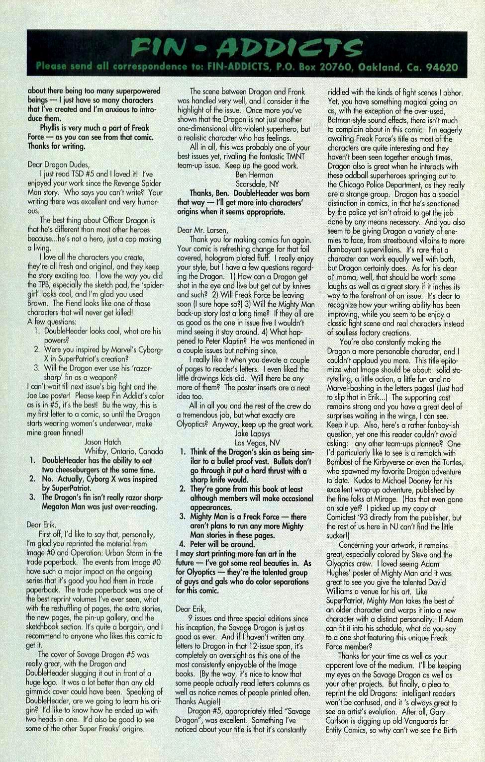 Read online The Savage Dragon (1993) comic -  Issue #7 - 36