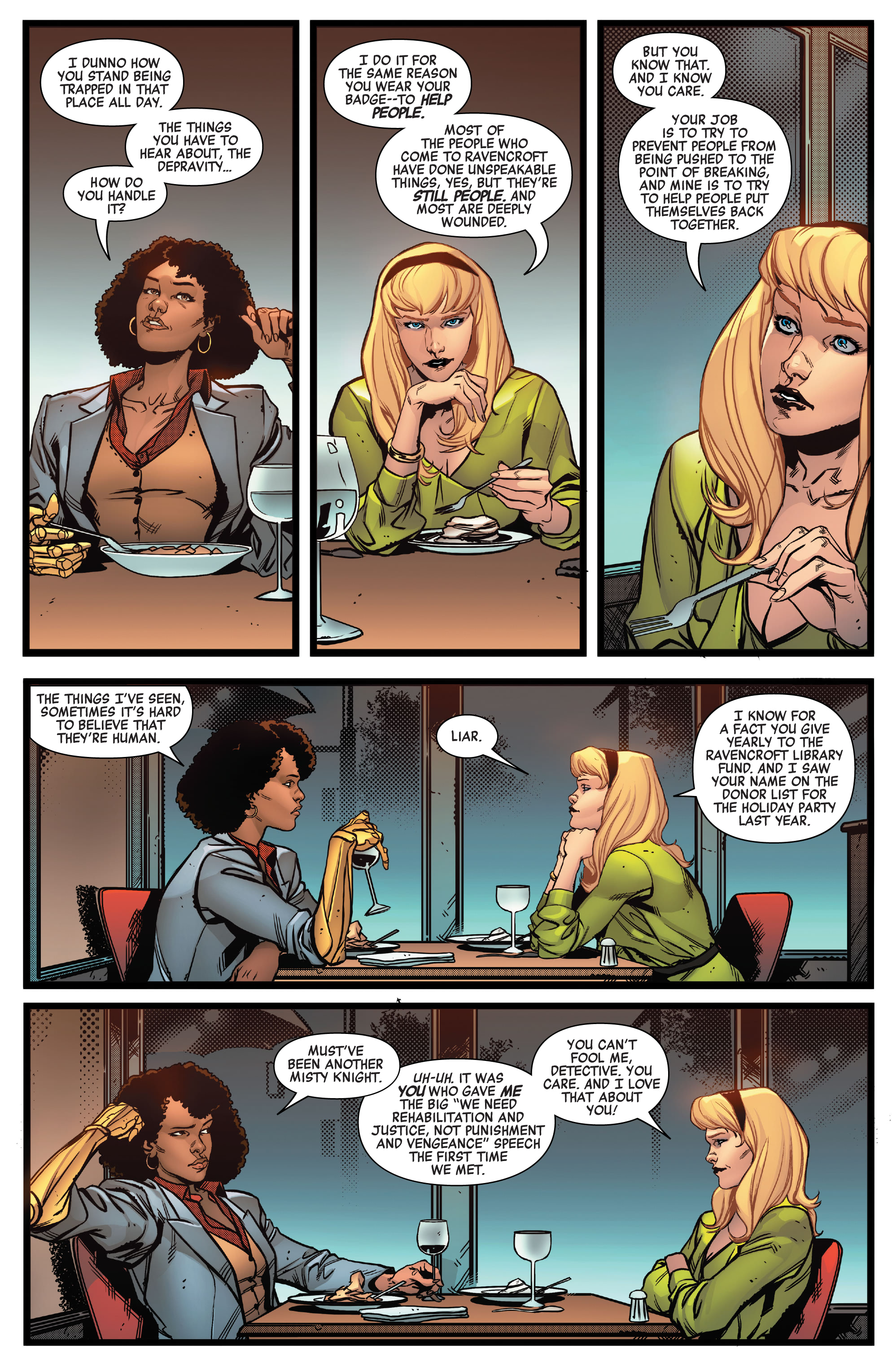 Read online Heroes Reborn: One-Shots comic -  Issue # Night-Gwen - 10