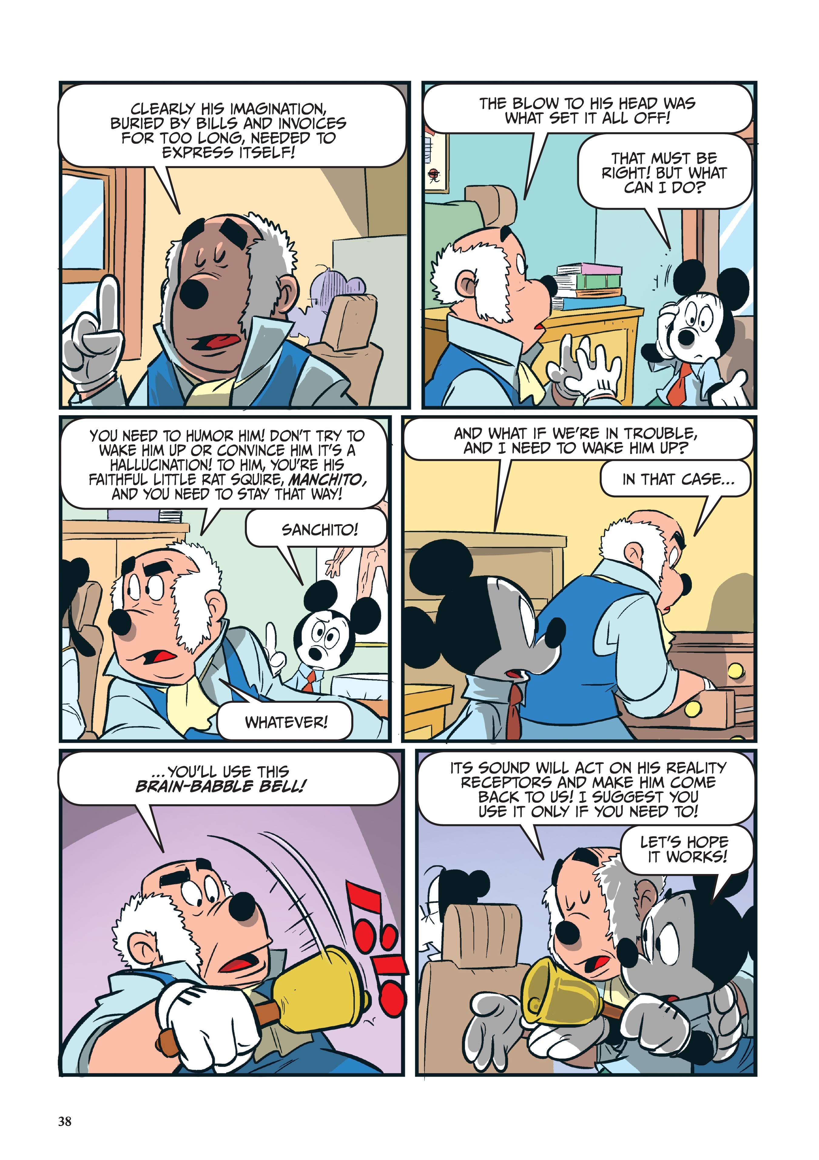 Read online Disney Don Quixote, Starring Goofy and Mickey Mouse comic -  Issue # TPB - 39
