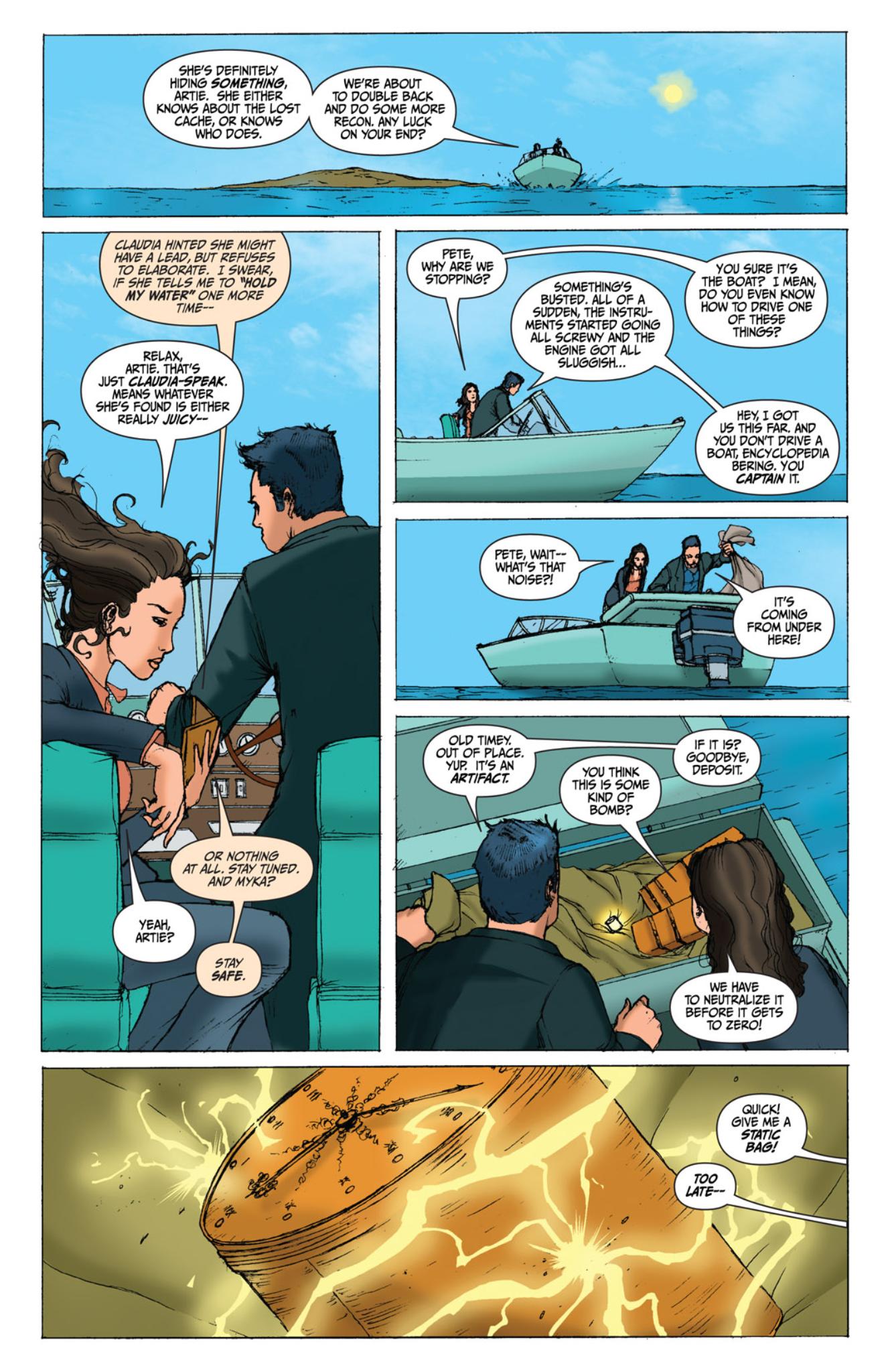 Read online Warehouse 13 comic -  Issue #4 - 13