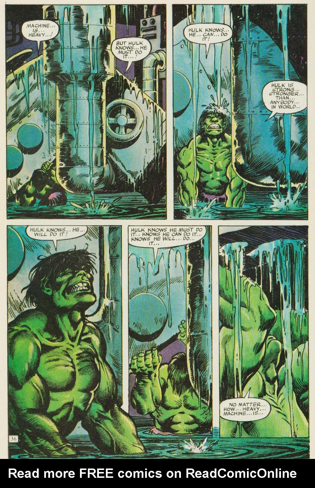 Read online Hulk (1978) comic -  Issue #20 - 36