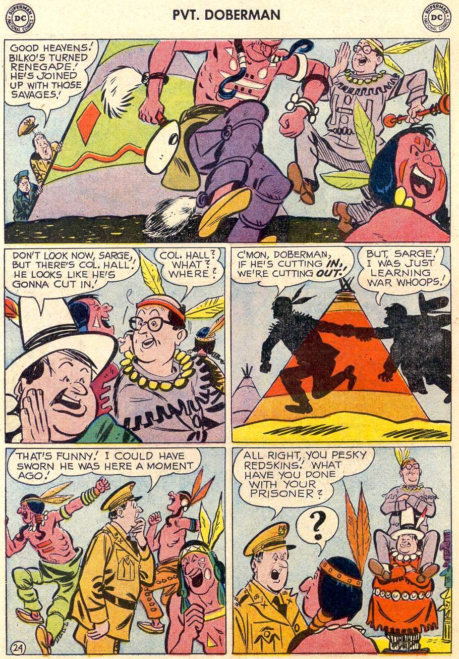 Read online Sgt. Bilko's Pvt. Doberman comic -  Issue #6 - 30