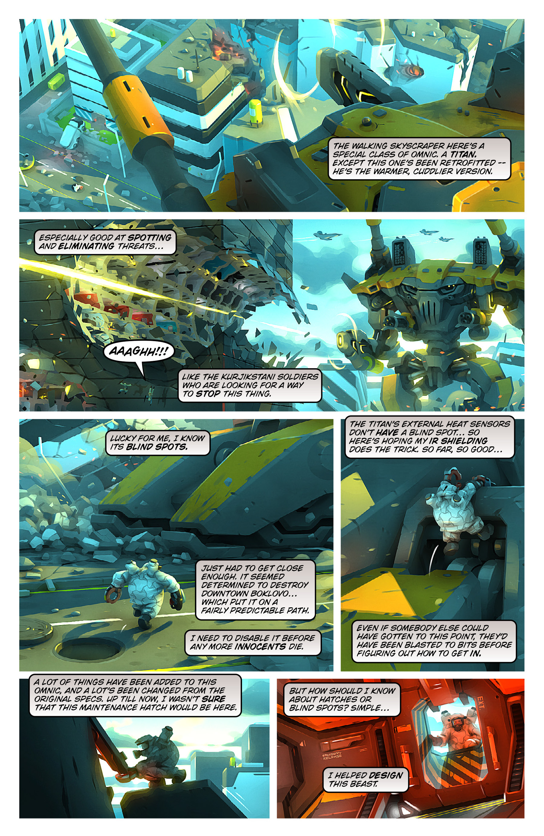 Read online Overwatch comic -  Issue #6 - 5