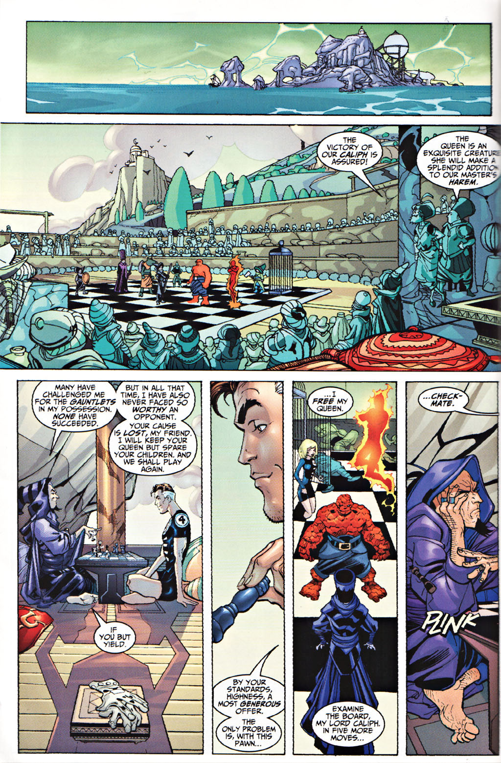 Read online Fantastic Four: The Fantastic 4th Voyage of Sinbad comic -  Issue # Full - 21