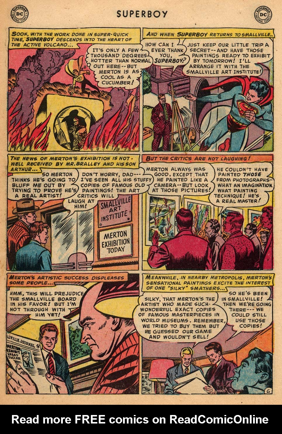 Read online Superboy (1949) comic -  Issue #25 - 7