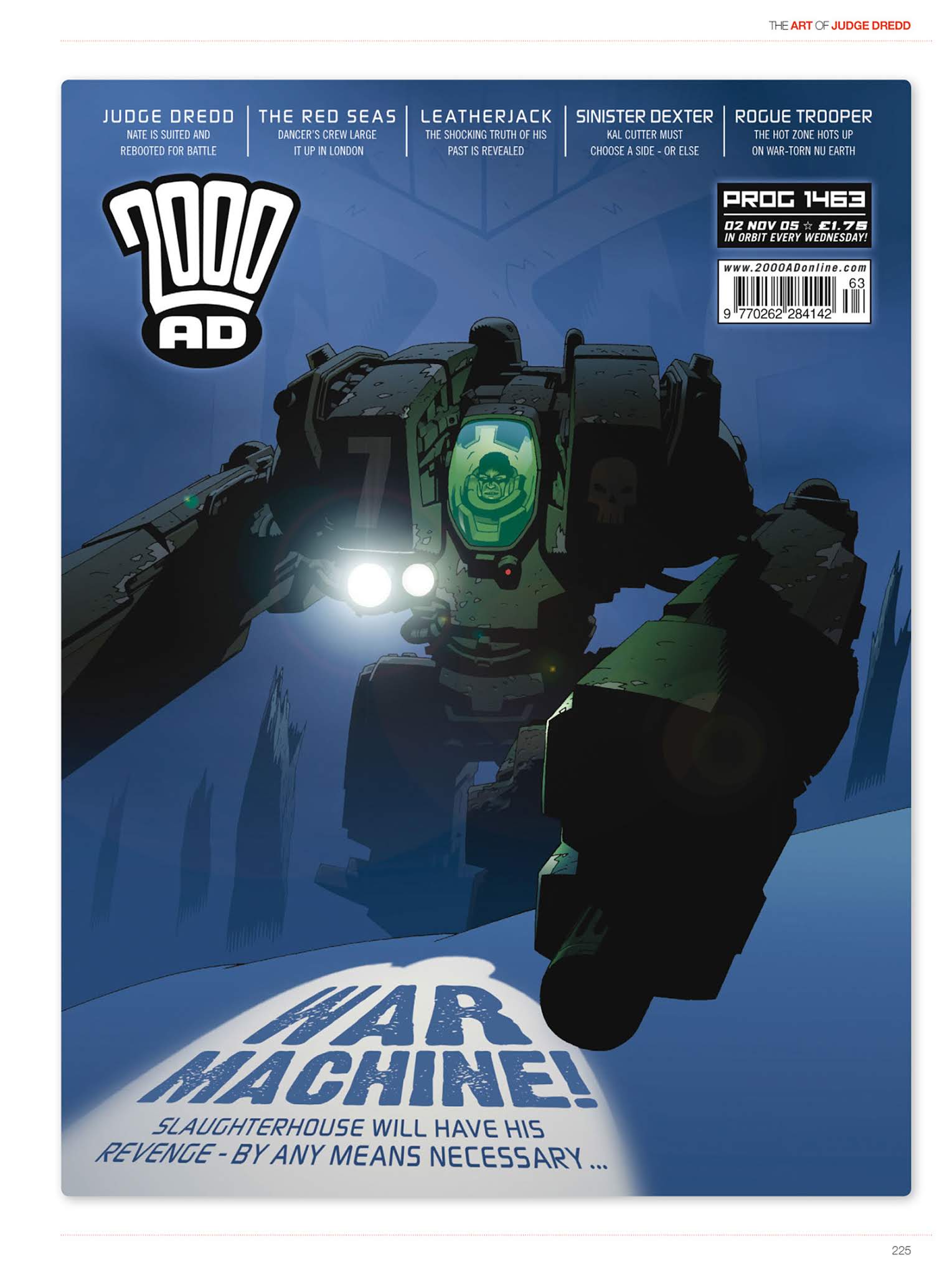 Read online The Art of Judge Dredd: Featuring 35 Years of Zarjaz Covers comic -  Issue # TPB (Part 3) - 45