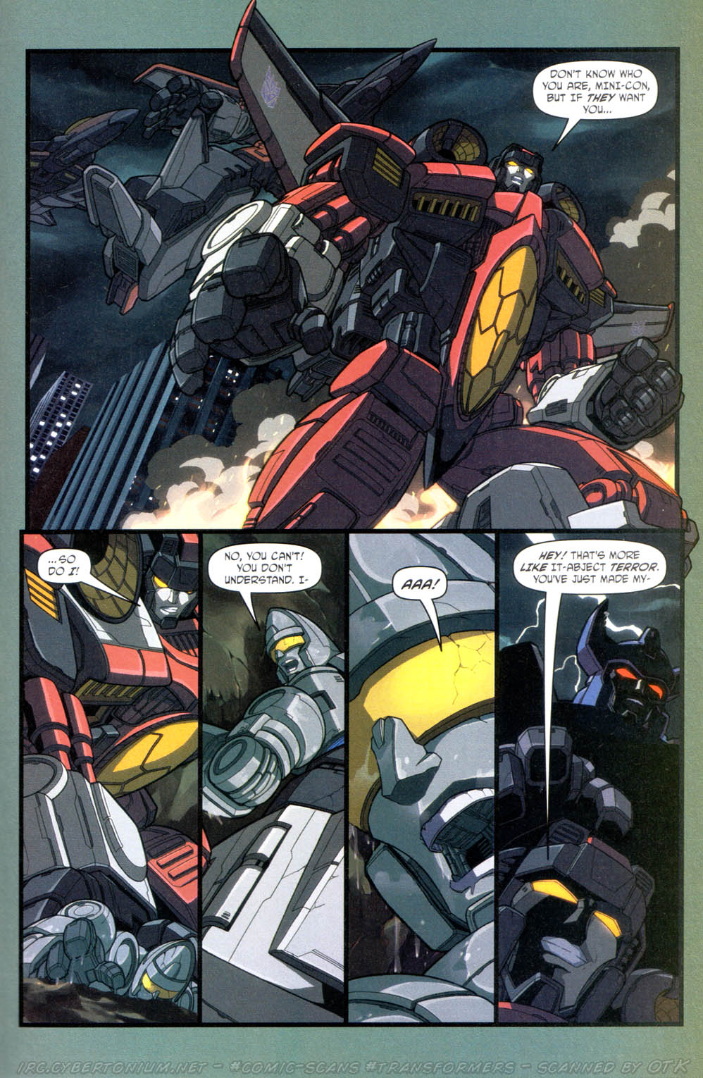 Read online Transformers Armada comic -  Issue #14 - 17